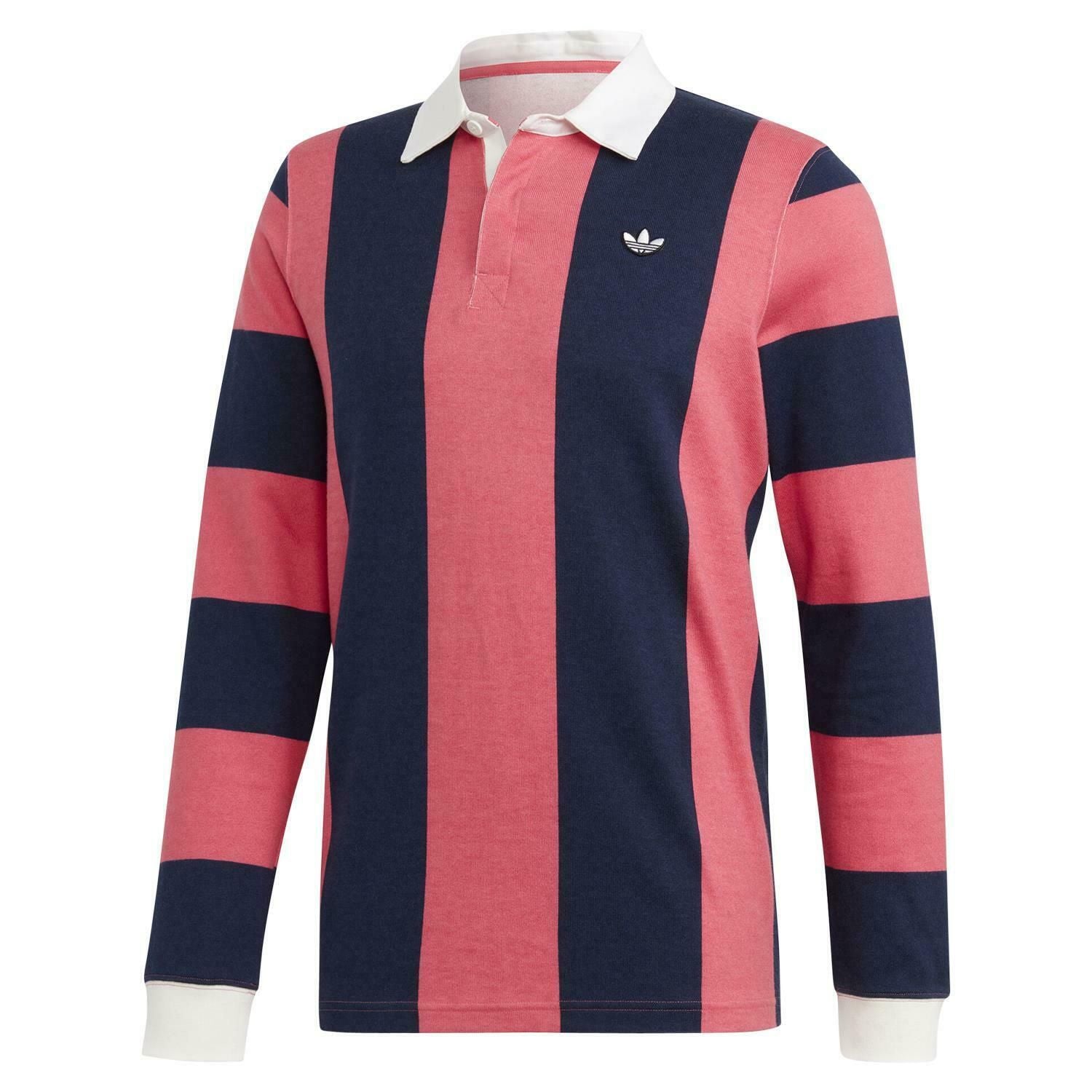 adidas Originals Rugby Polo Shirt – NavyPink – Navy adidas Originals Rugby Polo Shirt – NavyPink – Navy