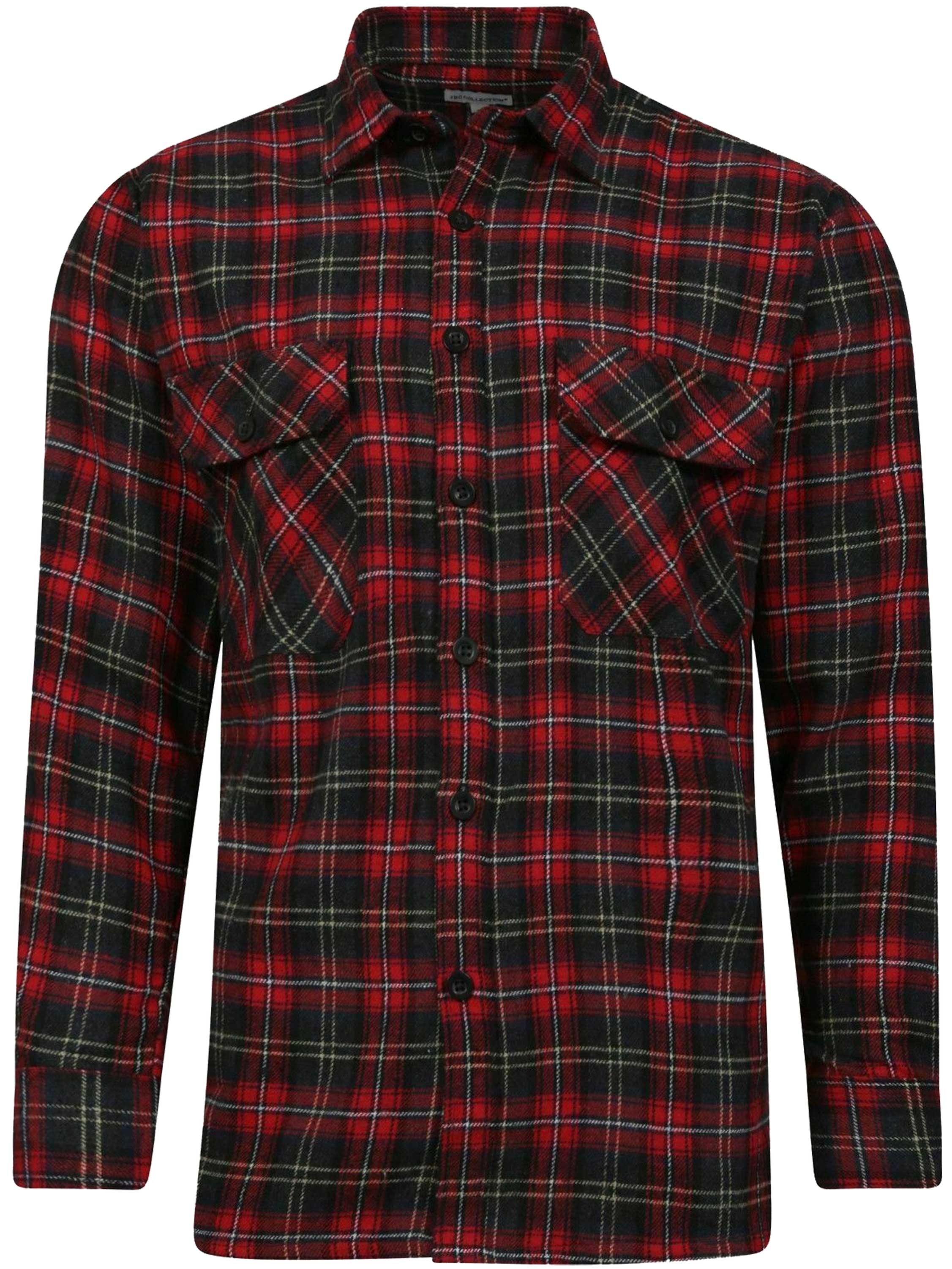 Mens Lumberjack Flannel Check Shirt