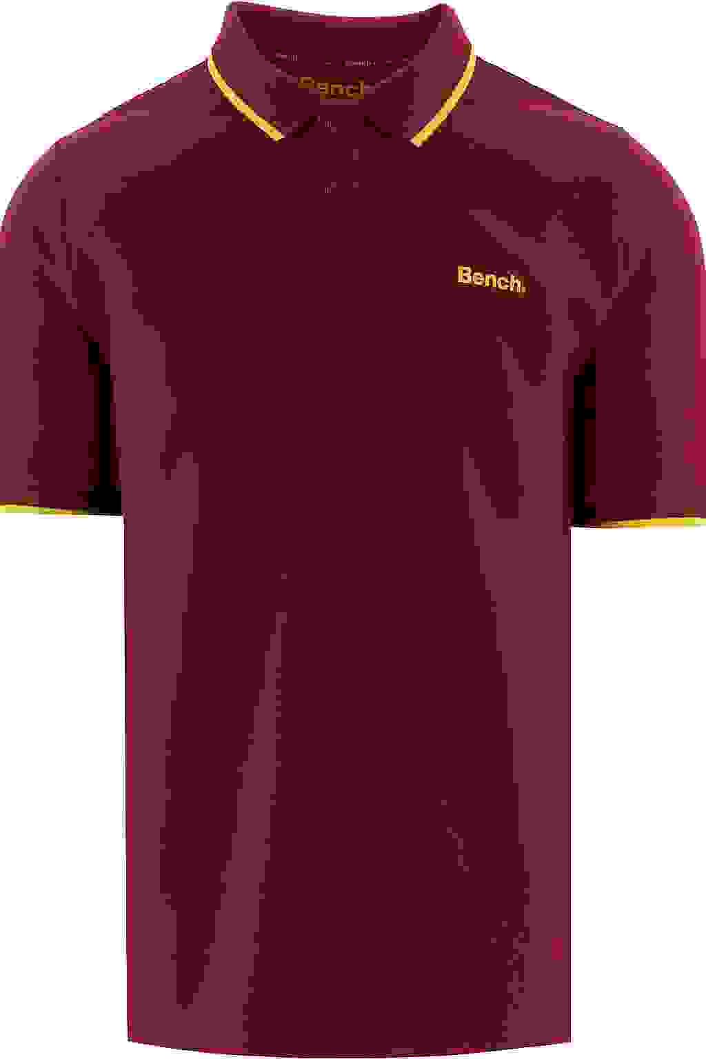 Bench Workwear Deep Red Richmond Polo Shirt – Bench Workwear Deep Red Richmond Polo Shirt –