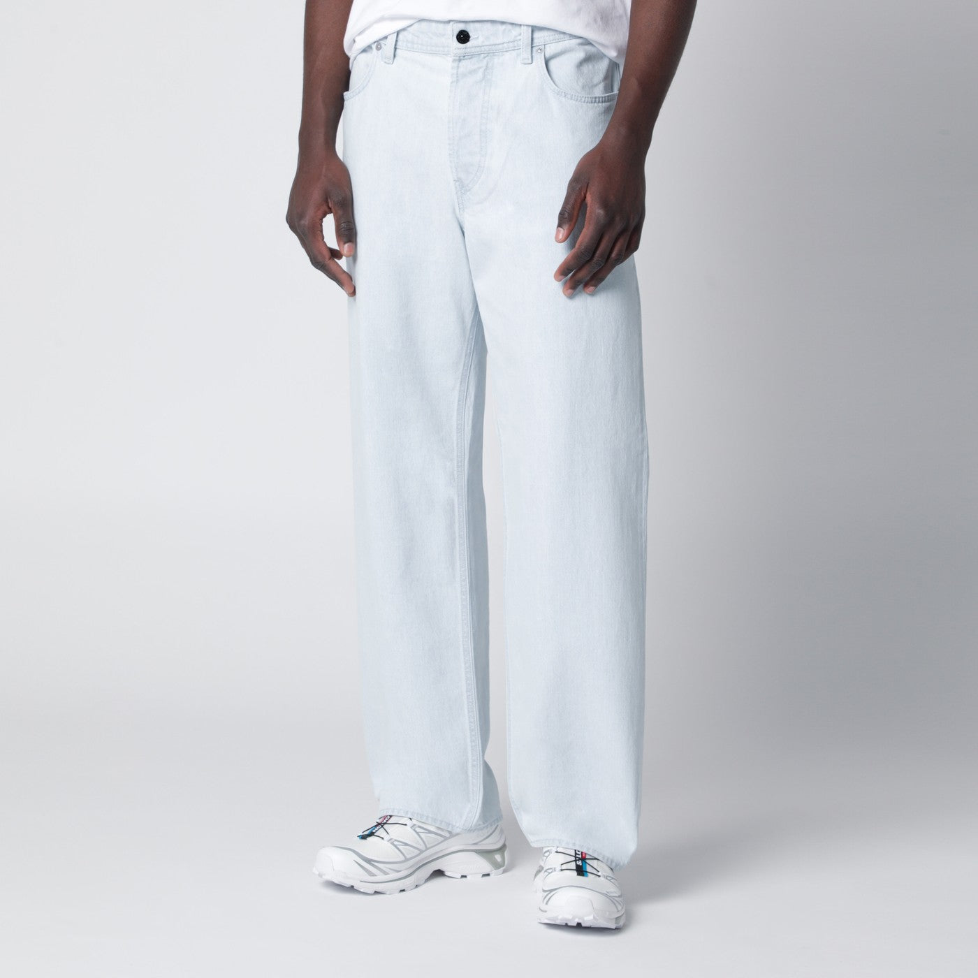 Light indigo wide-leg jeans Light indigo wide-leg jeans