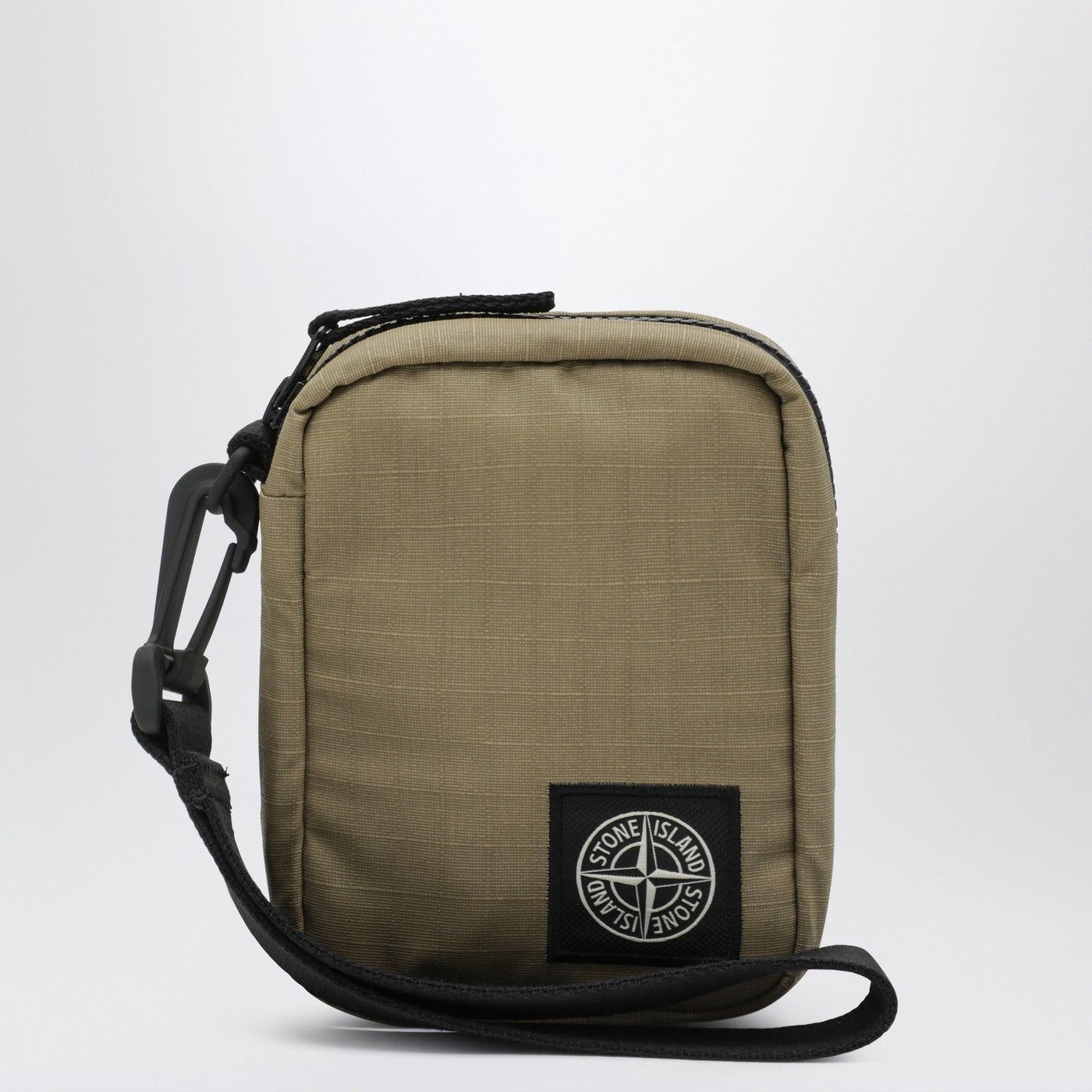 Military green wrist wallet with logo patch Military green wrist wallet with logo patch