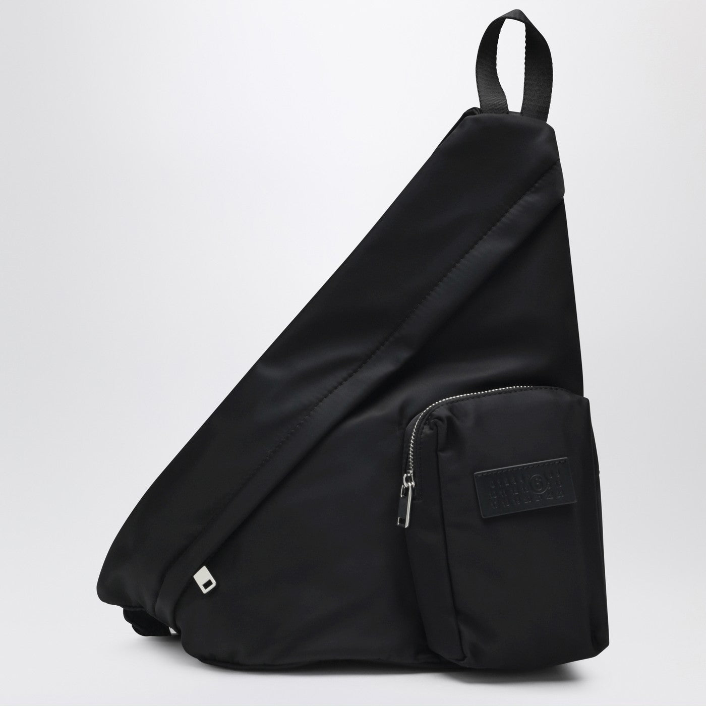 Black nylon belt bag Black nylon belt bag