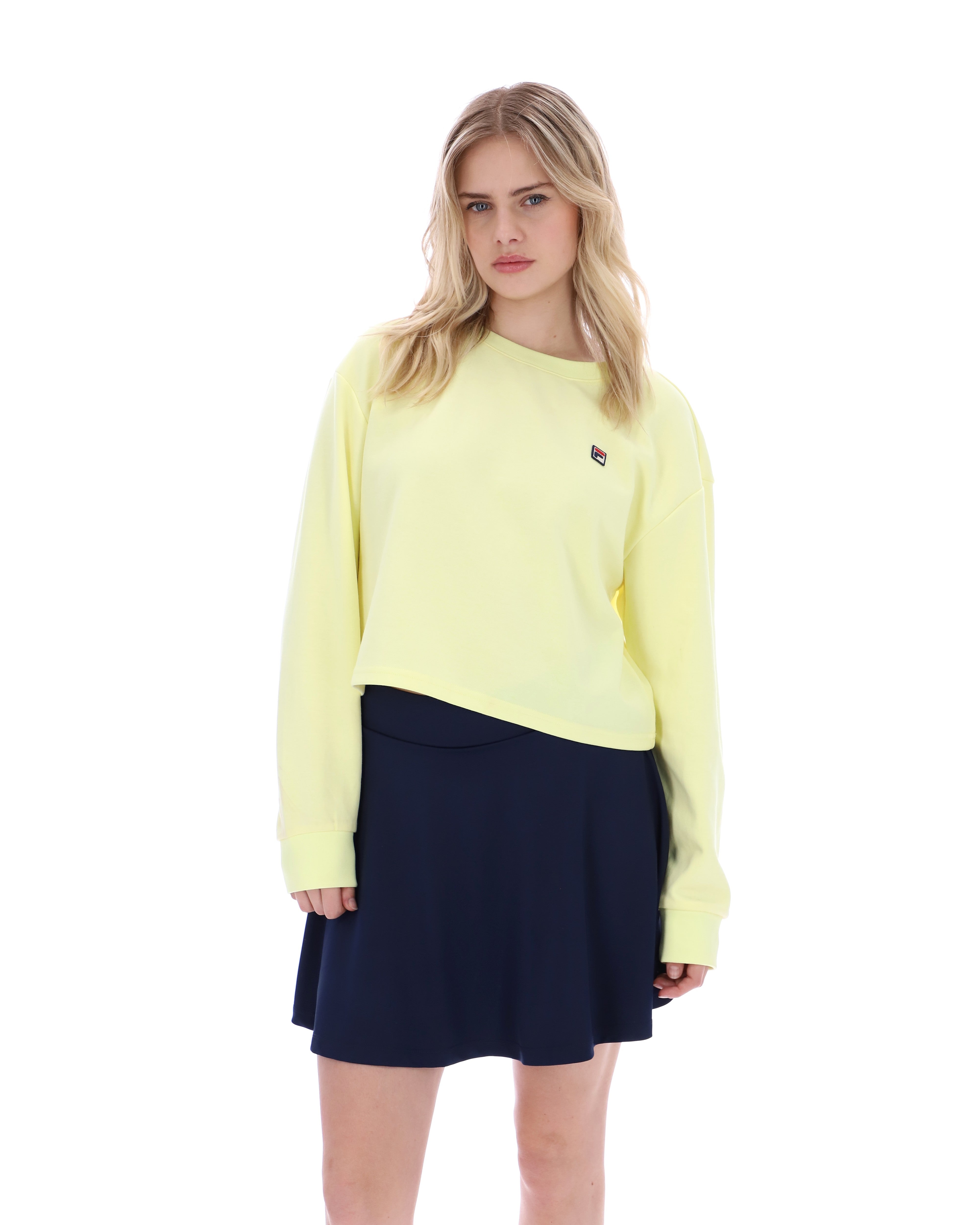 Wax Yellow Sestri Wide Crew Neck Sweatshirt Wax Yellow Sestri Wide Crew Neck Sweatshirt