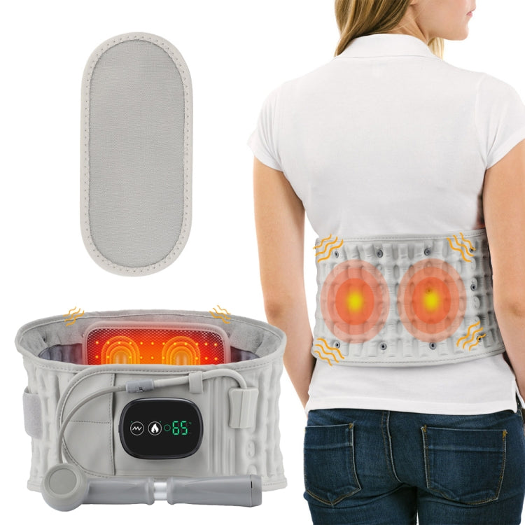 Hailicare Rechargeable Massage Inflatable Belt Warm Electric Heating Belt Without Cloth Bag, Protection Belt Hailicare Rechargeable Massage Inflatable Belt Warm Electric Heating Belt Without Cloth Bag, Protection Belt