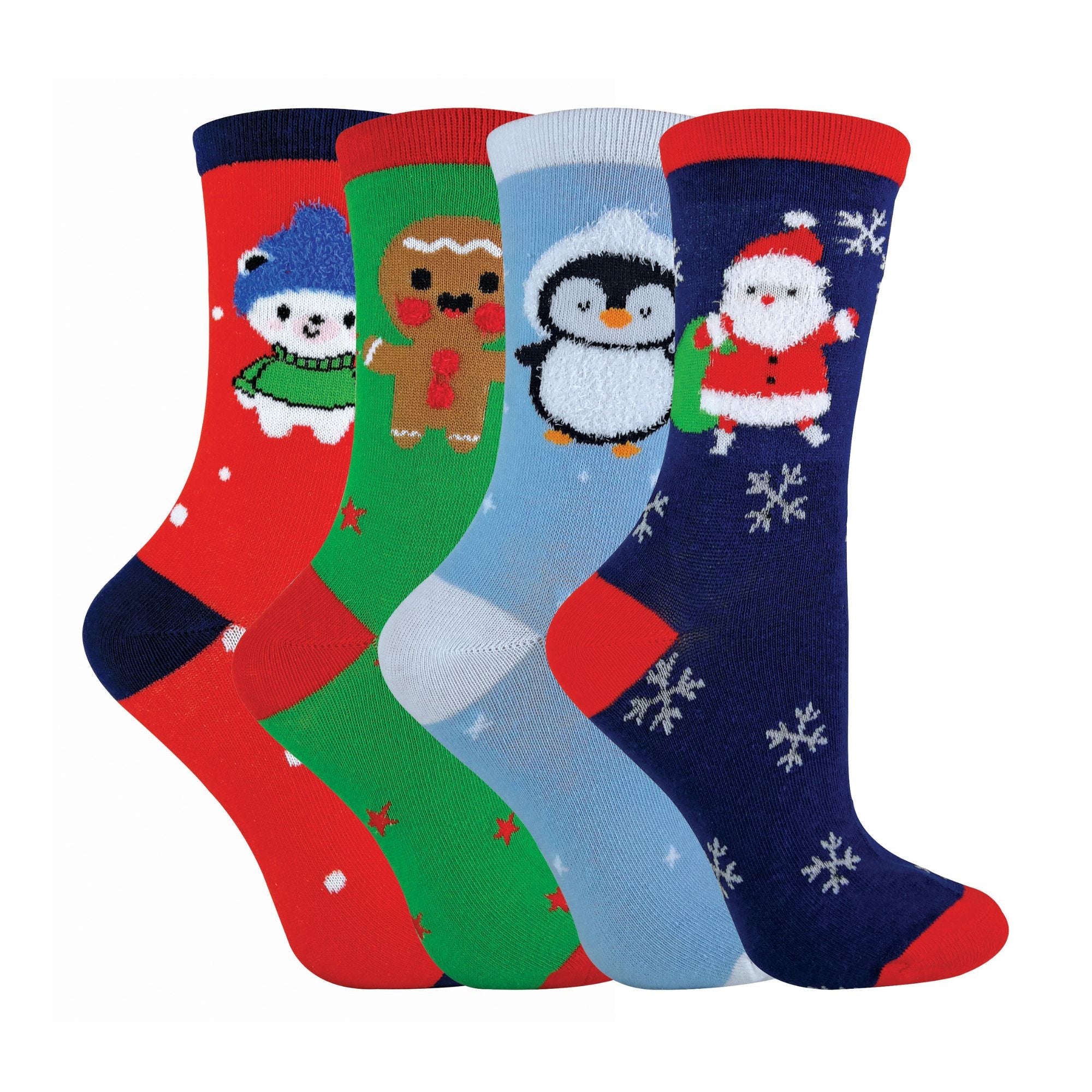 Pairs Kids Christmas Novelty Cotton Rich Socks – – SK Pairs Kids Christmas Novelty Cotton Rich Socks – – SK