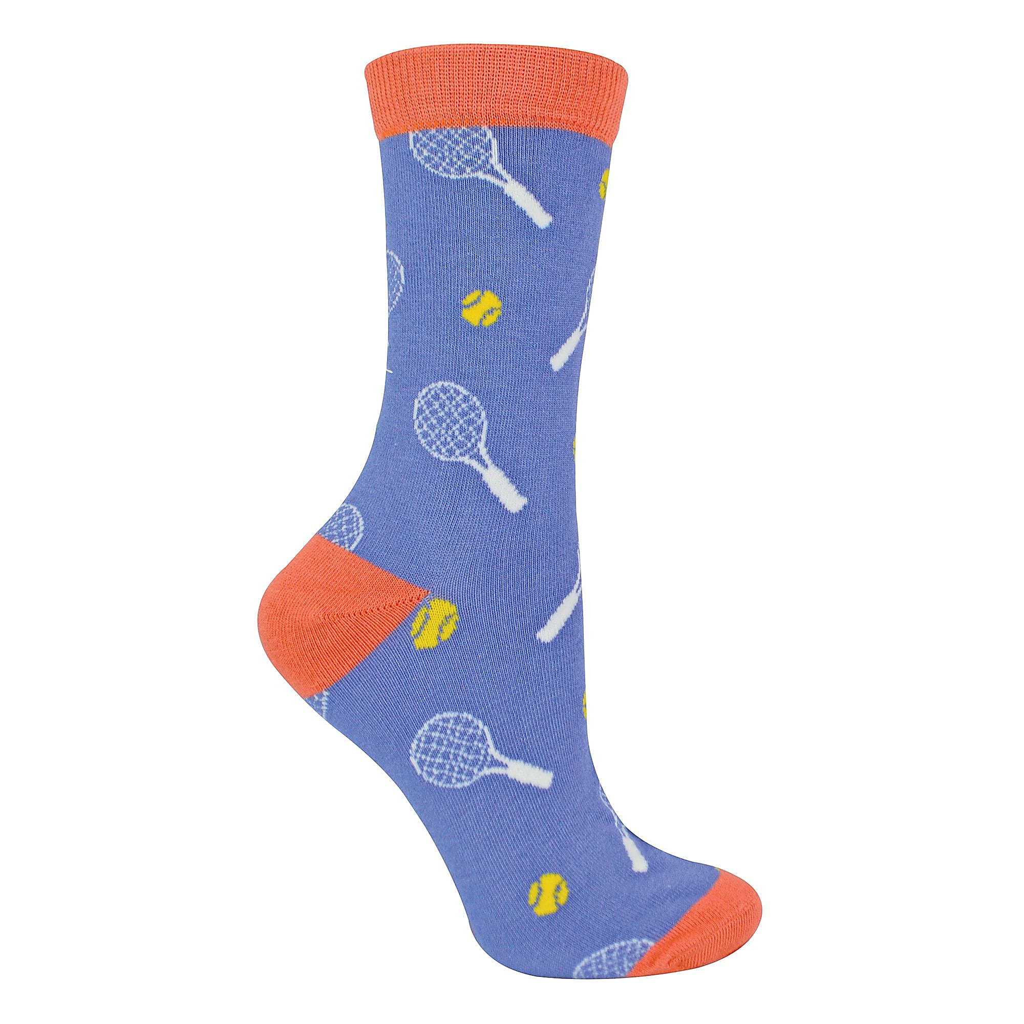 Ladies Novelty Bamboo Socks with Tennis Rackets Design – – Tennis Ladies Novelty Bamboo Socks with Tennis Rackets Design – – Tennis