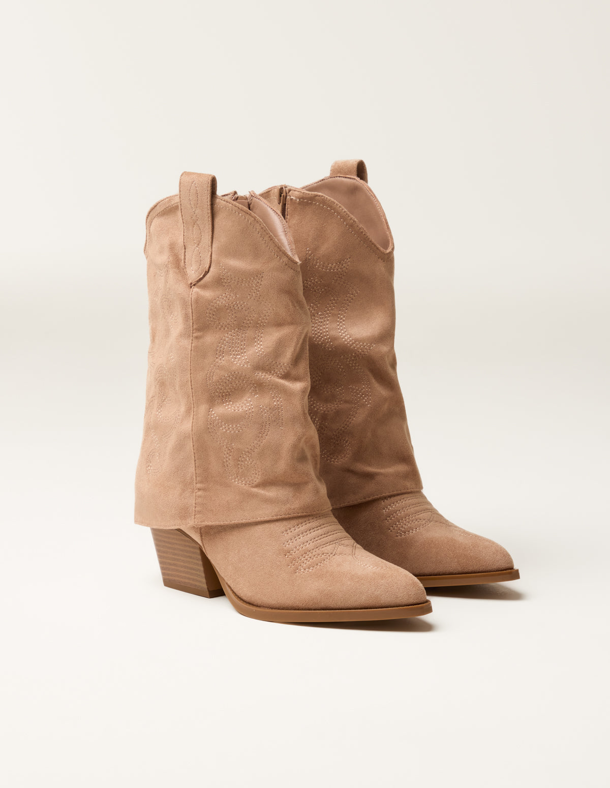 Short Cape Cowboy Boots – STONE Short Cape Cowboy Boots – STONE