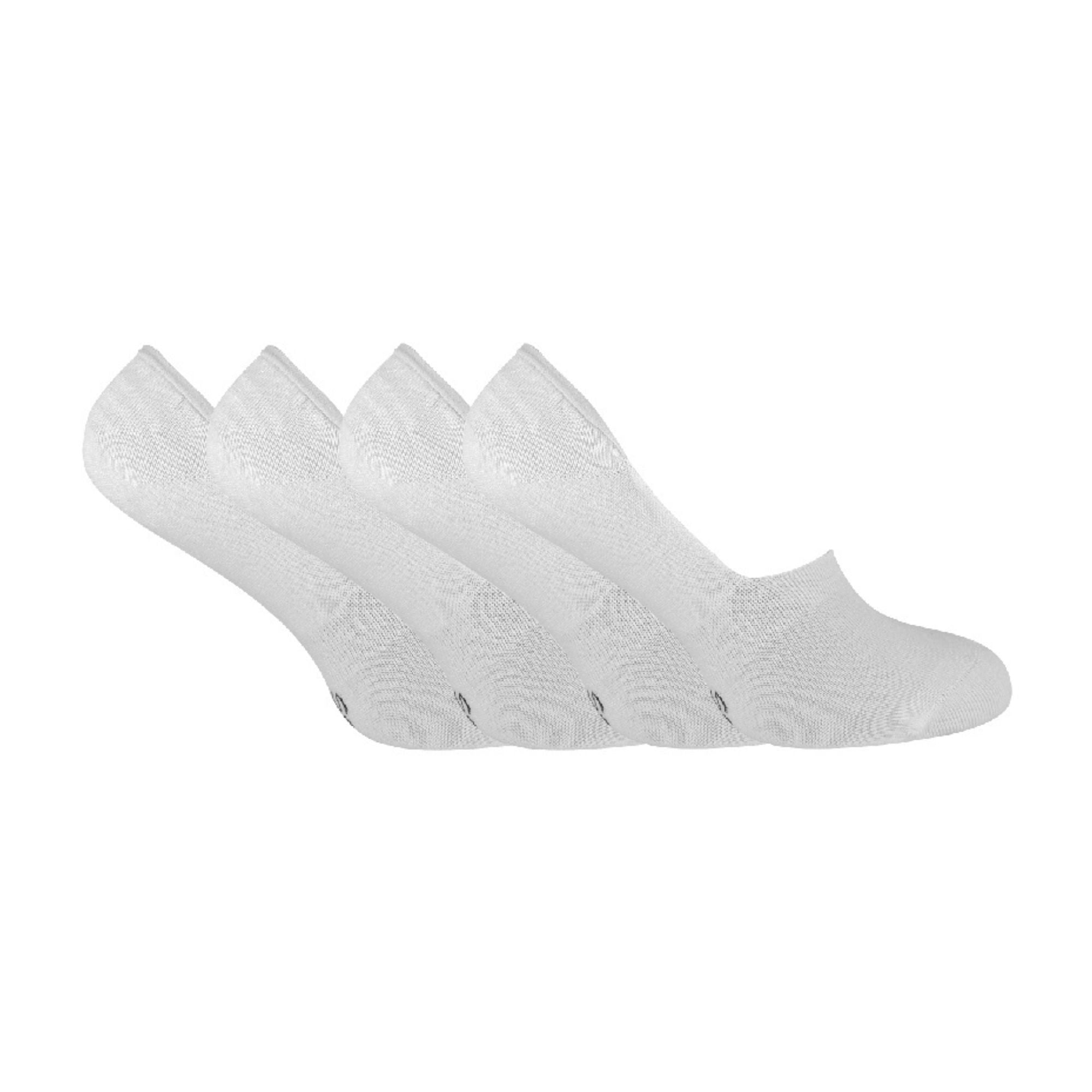 Pack Unisex Luxury Bamboo No Show Invisible Socks – – White Pack Unisex Luxury Bamboo No Show Invisible Socks – – White