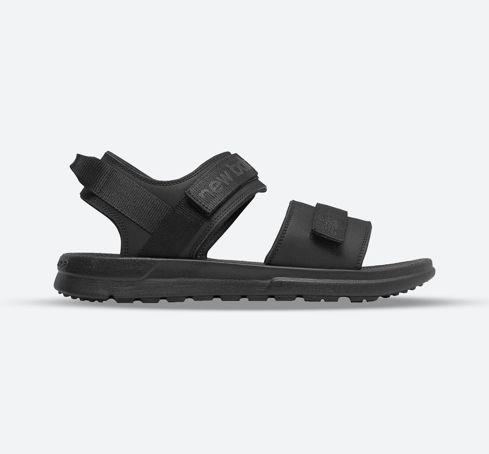 Mens Wide Fit New Balance SUAK Sandals, Black E Mens Wide Fit New Balance SUAK Sandals, Black E