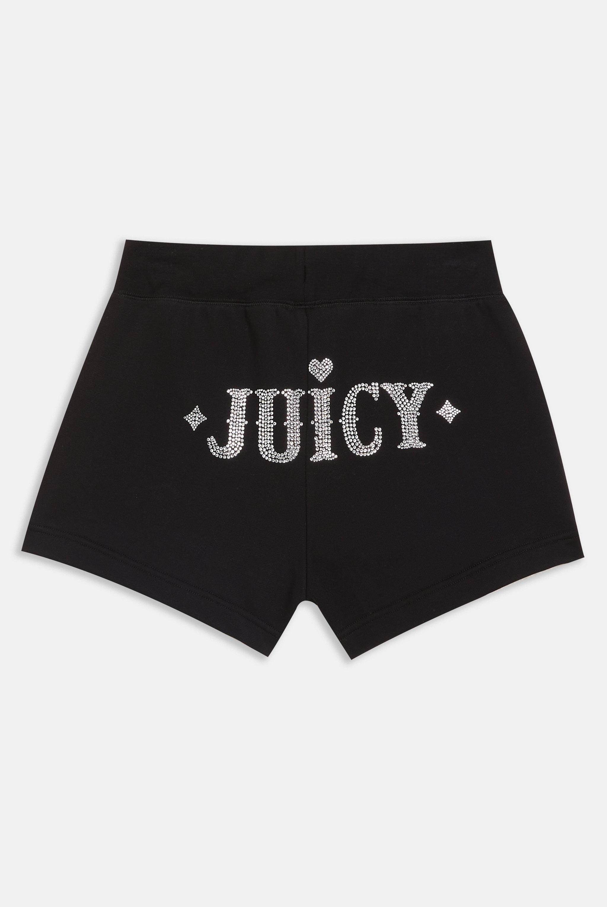 BLACK RODEO DIAMANTÉ FLEECE SHORTS – S Black BLACK RODEO DIAMANTÉ FLEECE SHORTS – S Black