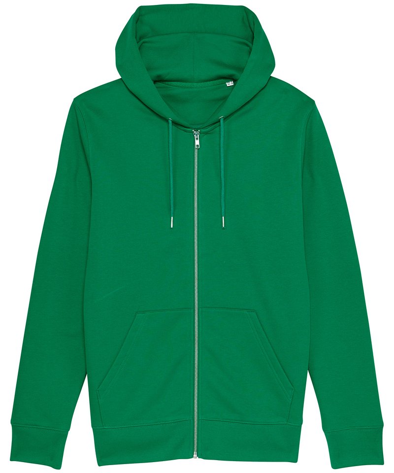 Organic Colours Zipped Hoodie – Varsity Green Organic Colours Zipped Hoodie – Varsity Green