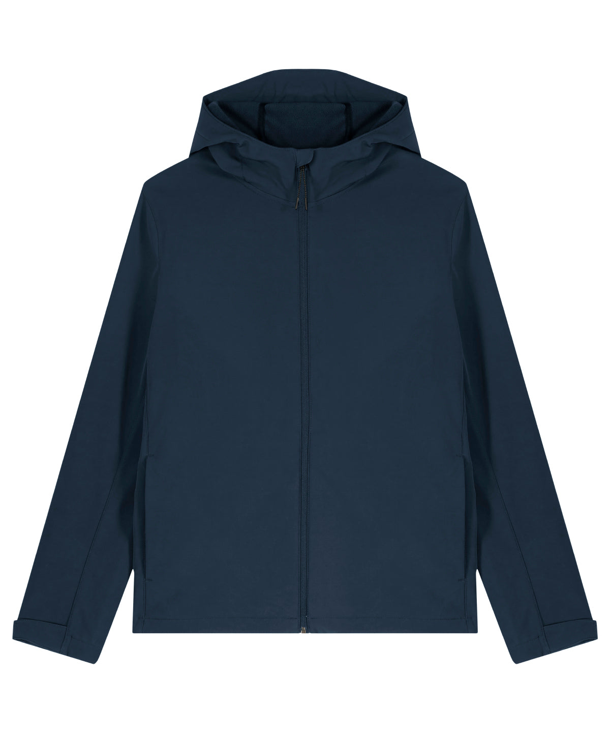 Recycled Polyester Hooded Softshell Jacket – L French Navy Recycled Polyester Hooded Softshell Jacket – L French Navy