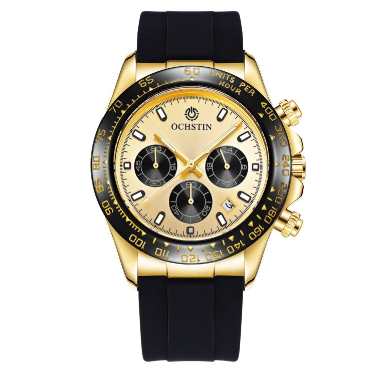 OCHSTIN Multi Function Quartz Watch Silicone Watch Band Sports Luminous Waterproof Watch OCHSTIN Multi Function Quartz Watch Silicone Watch Band Sports Luminous Waterproof Watch