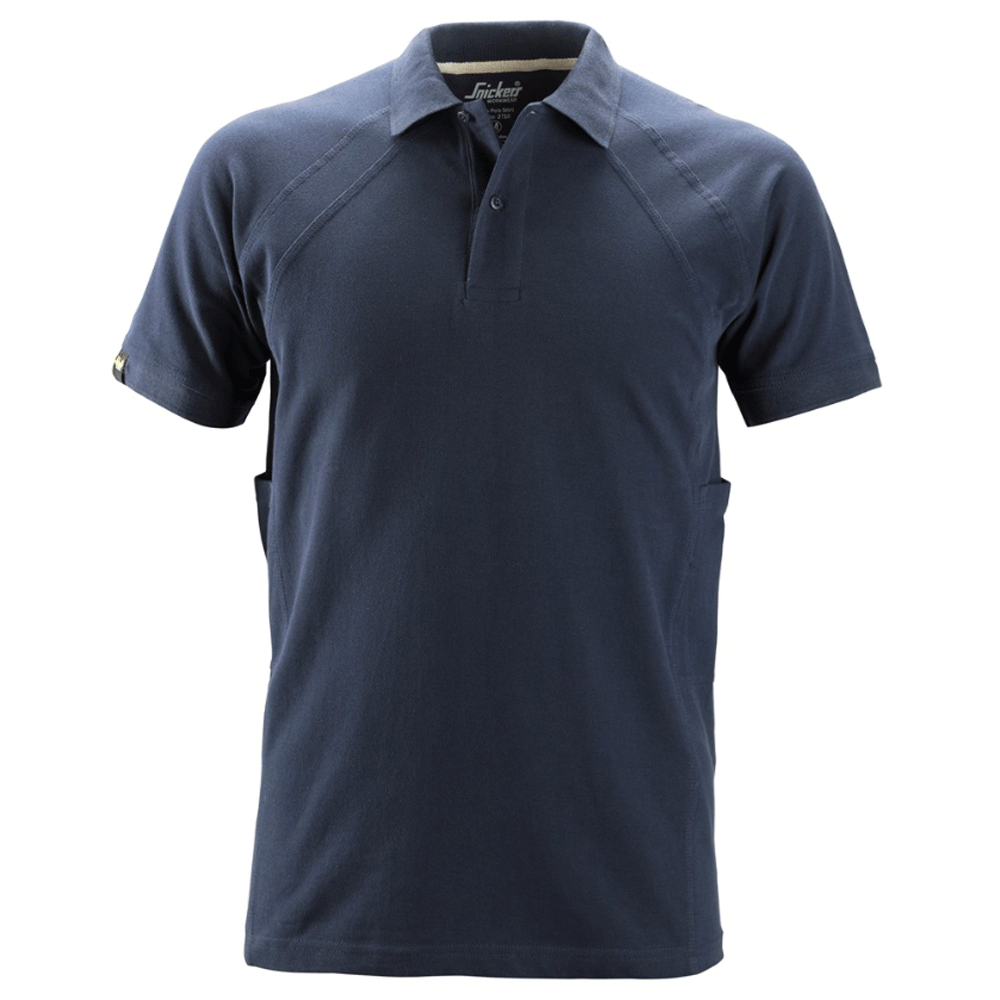 Snickers Polo Shirt With MultiPockets™ Various Colours – Navy Blue Medium