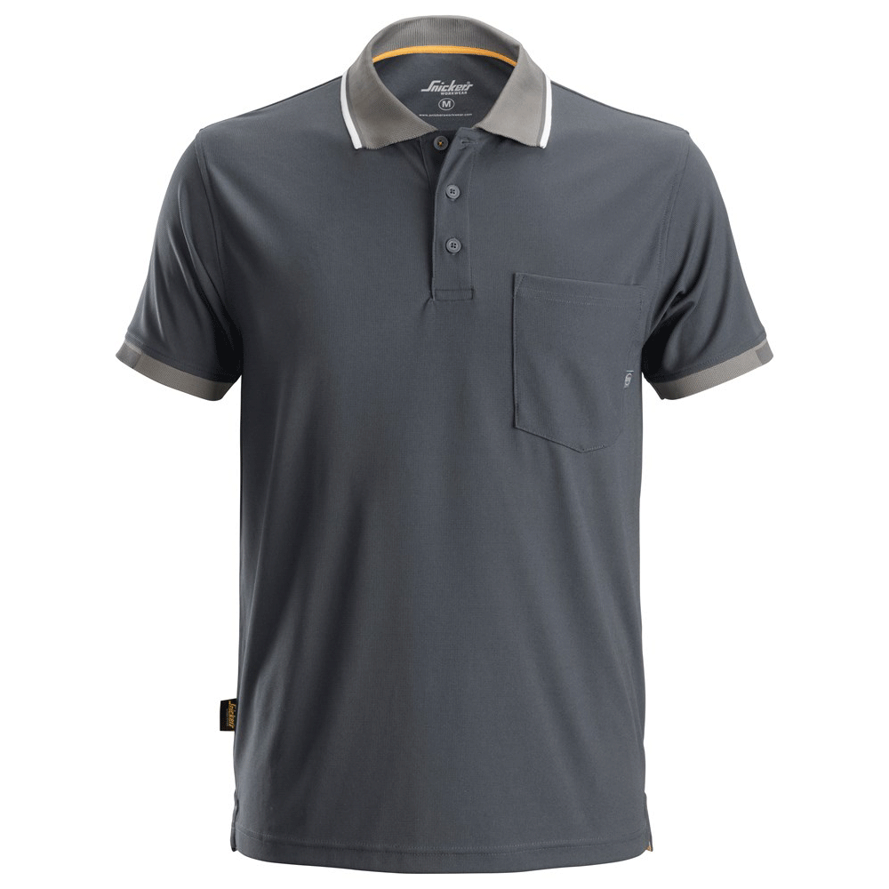 Snickers AllroundWork .® Tech Polo Shirt Various Colours – Steel Grey Large Snickers AllroundWork .® Tech Polo Shirt Various Colours – Steel Grey Large