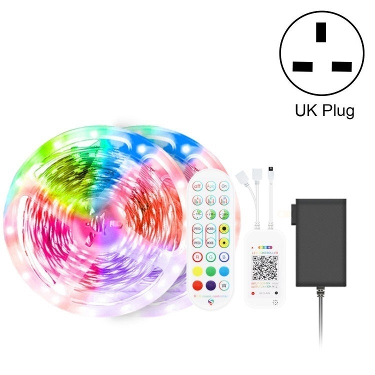Bluetooth Suit Smart Music Sound Control Light Strip Non-waterproof RGB Colorful Atmosphere LED Light Strip With – M LEDs Plug Bluetooth Suit Smart Music Sound Control Light Strip Non-waterproof RGB Colorful Atmosphere LED Light Strip With – M LEDs Plug