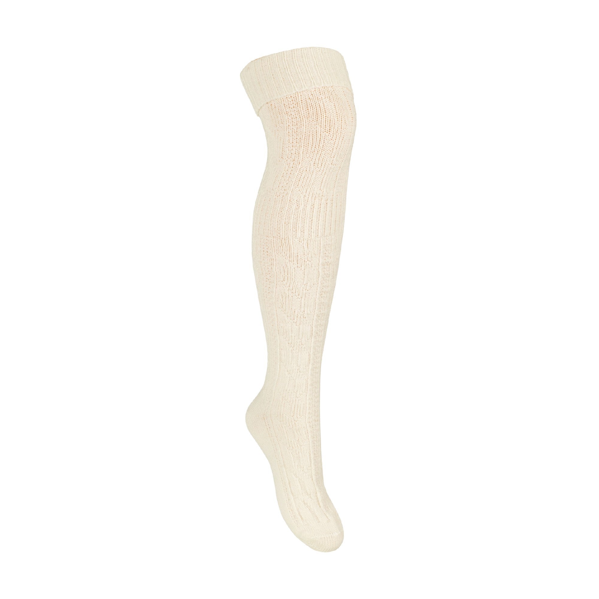 Pack Ladies Over The Knee Wool Socks Sizes – – Ecru Pack Ladies Over The Knee Wool Socks Sizes – – Ecru