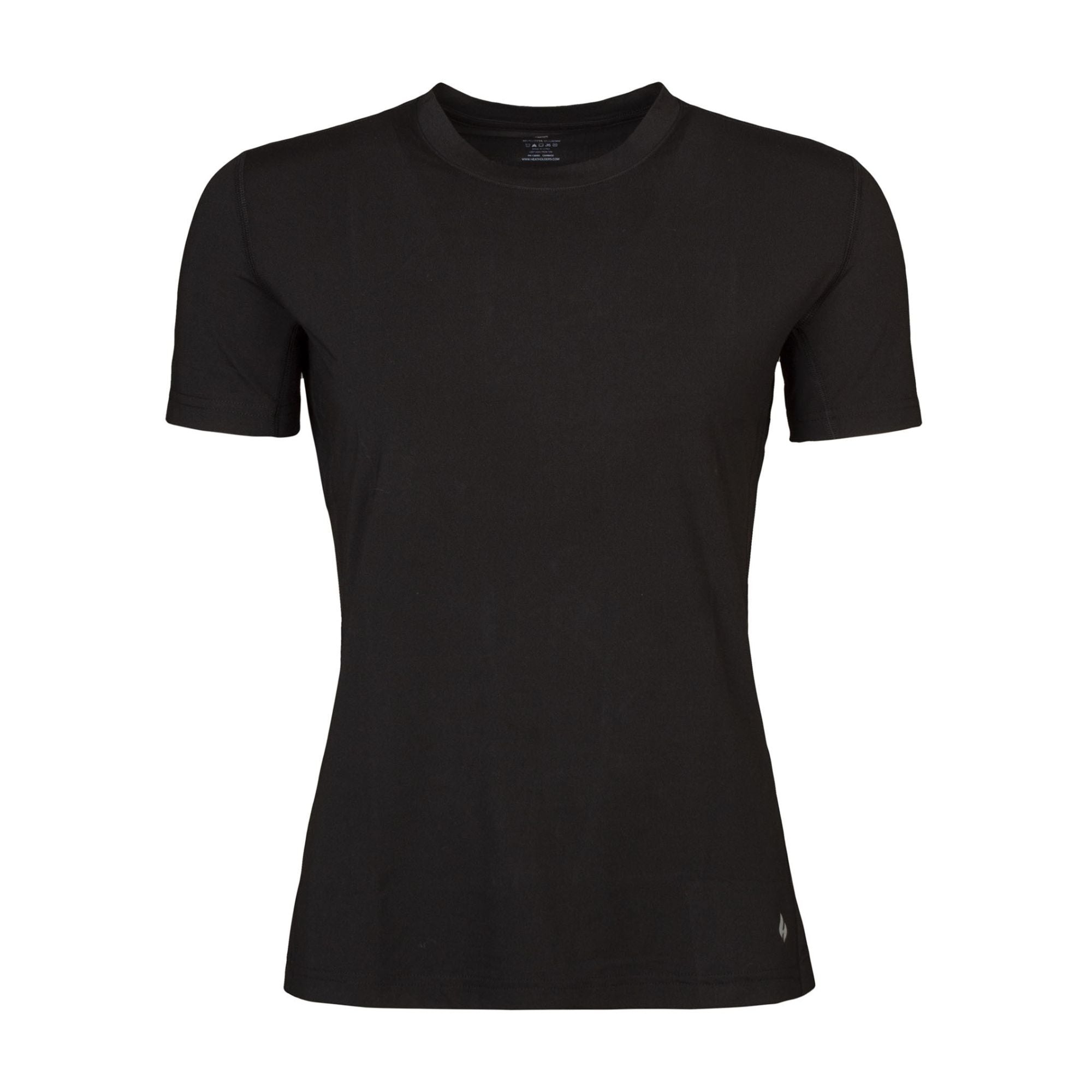 Ladies Breathable Thermal Short Sleeve Shirt for Winter – S Black Ladies Breathable Thermal Short Sleeve Shirt for Winter – S Black