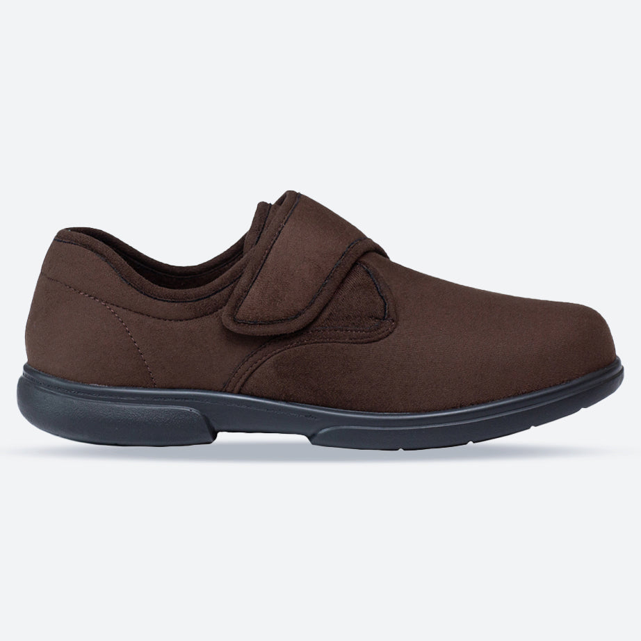 Mens Wide Fit Tredd Well Scott Slippers, Brown E Mens Wide Fit Tredd Well Scott Slippers, Brown E
