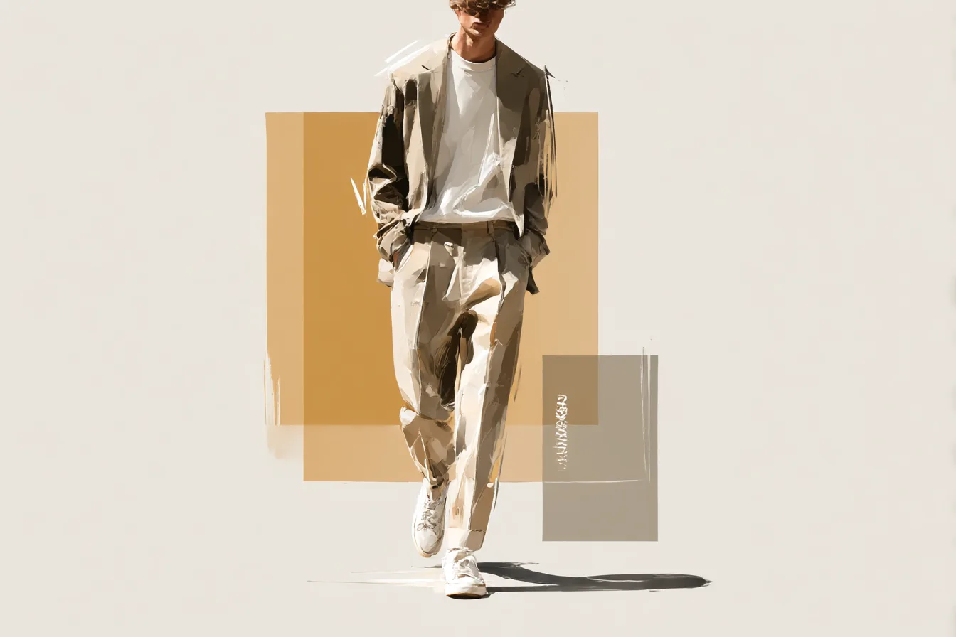 Trousers Built for Casual, Not Just the Photos