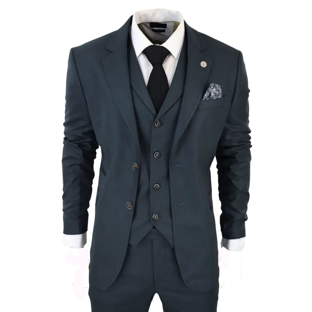 AK- – Men’s Piece Olive Check Suit – ” Jacket ” Trousers AK- – Men’s Piece Olive Check Suit – ” Jacket ” Trousers