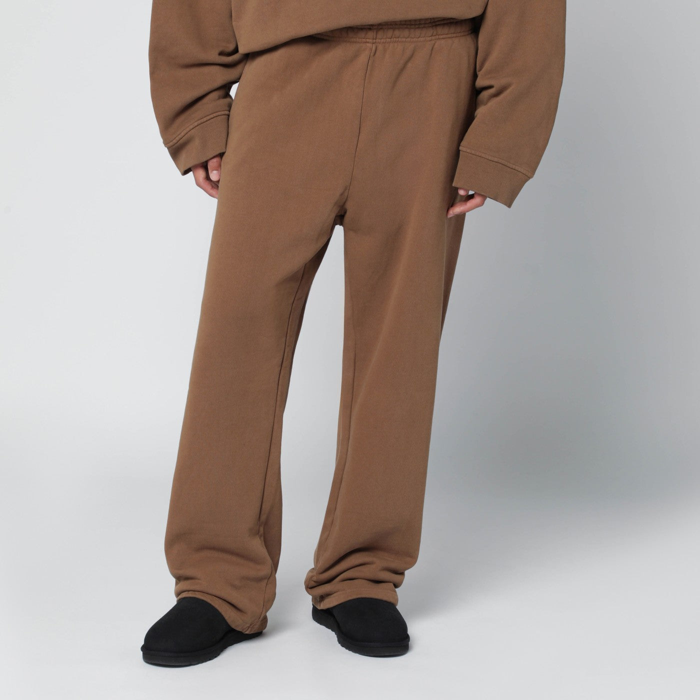 Brown cotton joggers Brown cotton joggers