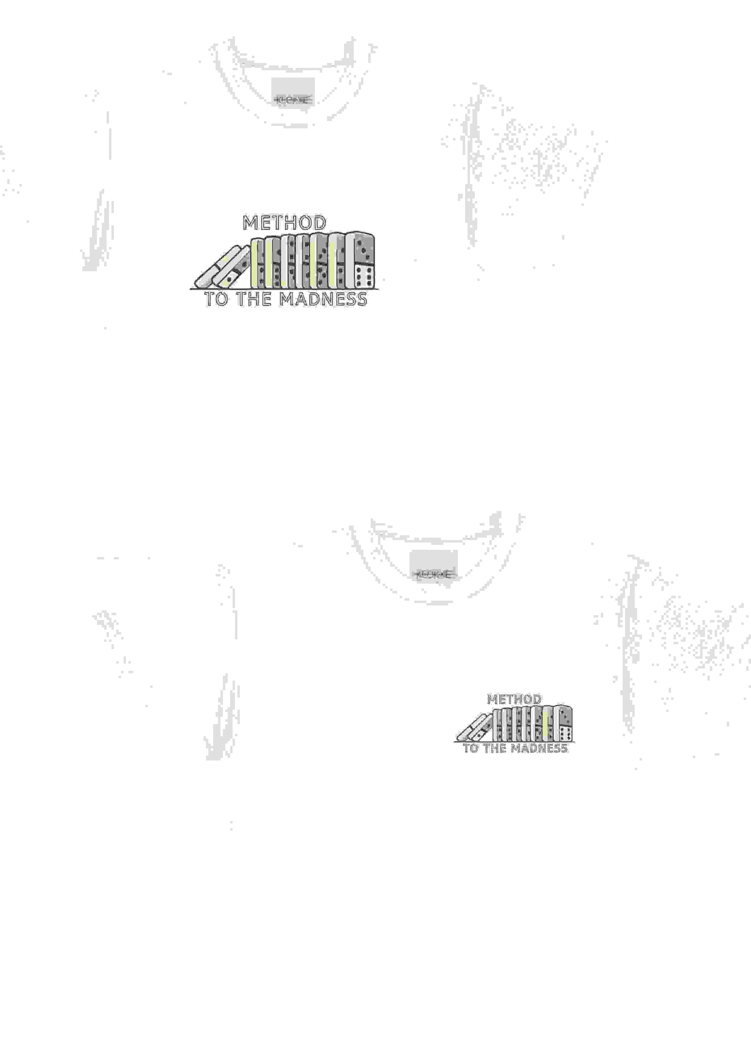 Method to the Madness Shirt Domino Chaos Tee Method to the Madness Shirt Domino Chaos Tee