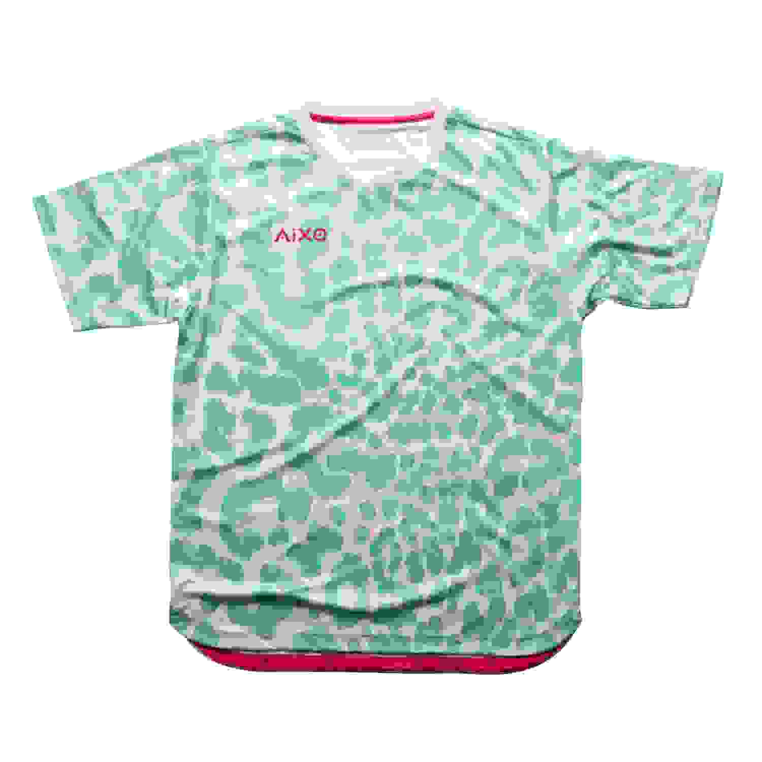 Aixo Leopard Mens T Shirt Ivory Aixo Leopard Mens T Shirt Ivory