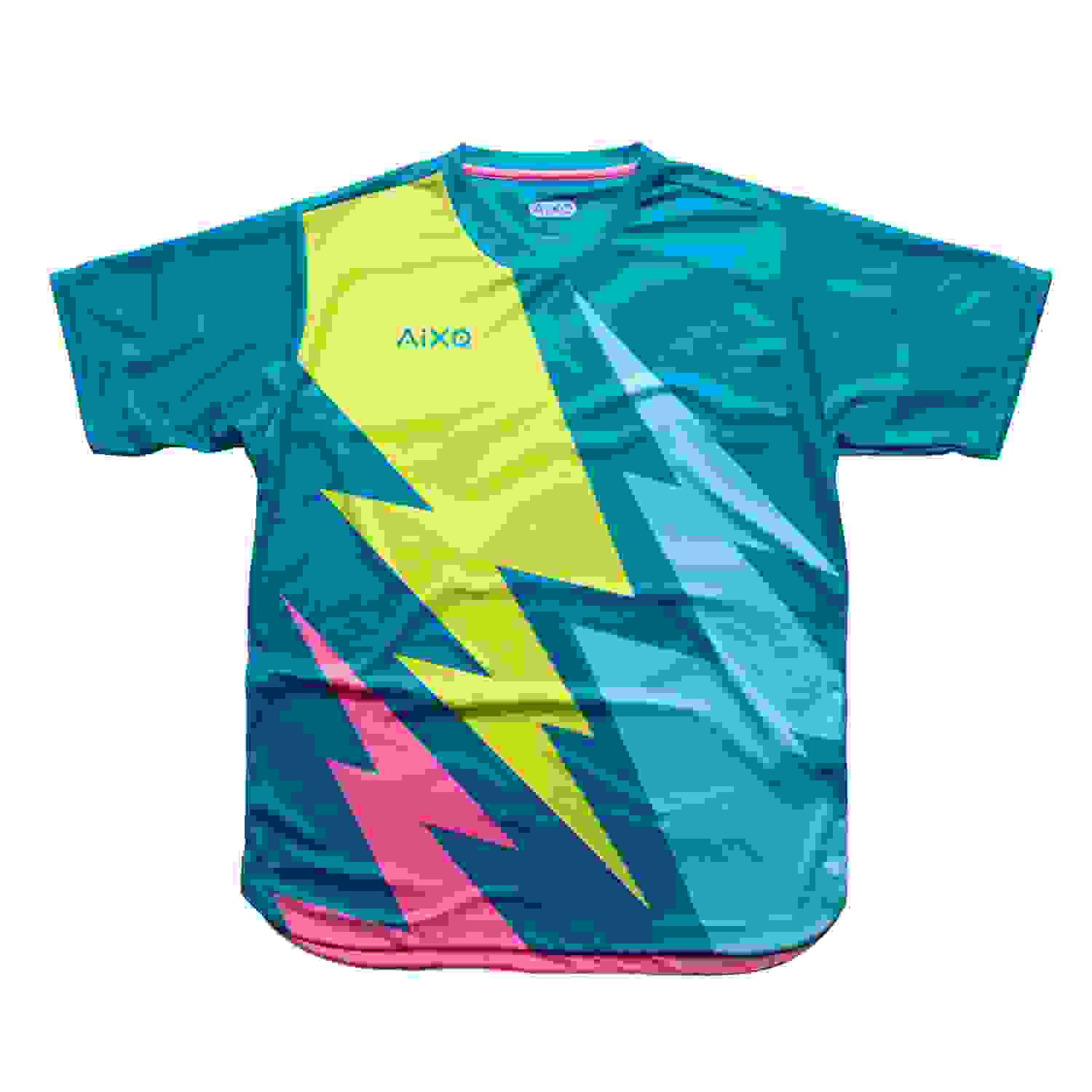 Aixo Bolt Shirt Mens Teal Aixo Bolt Shirt Mens Teal
