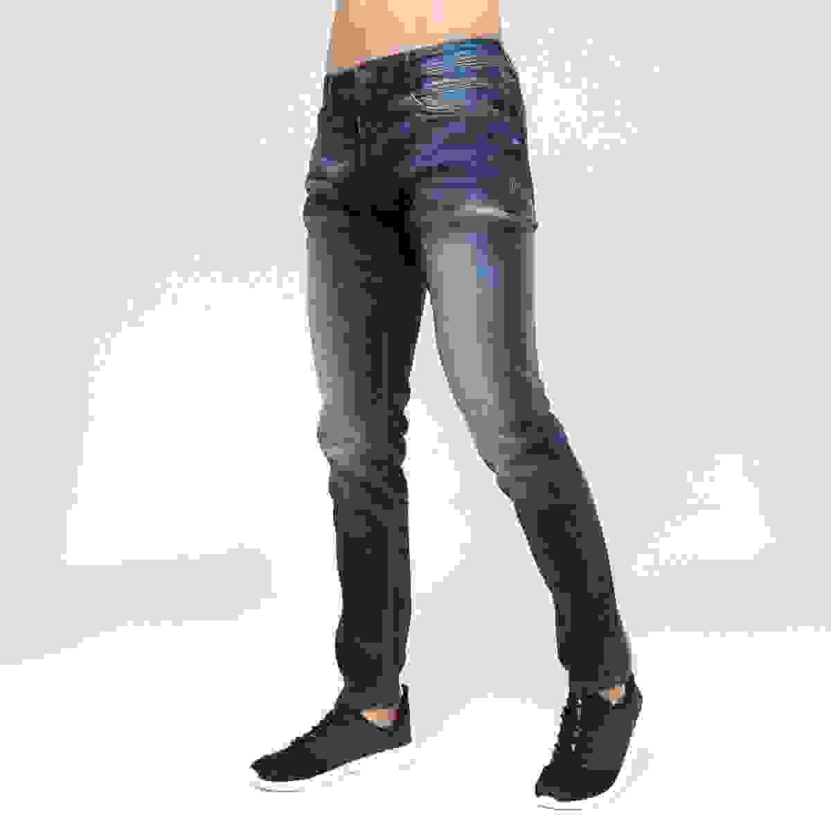 Maylead Slim Fit Jeans Tinted Blue – W L Maylead Slim Fit Jeans Tinted Blue – W L