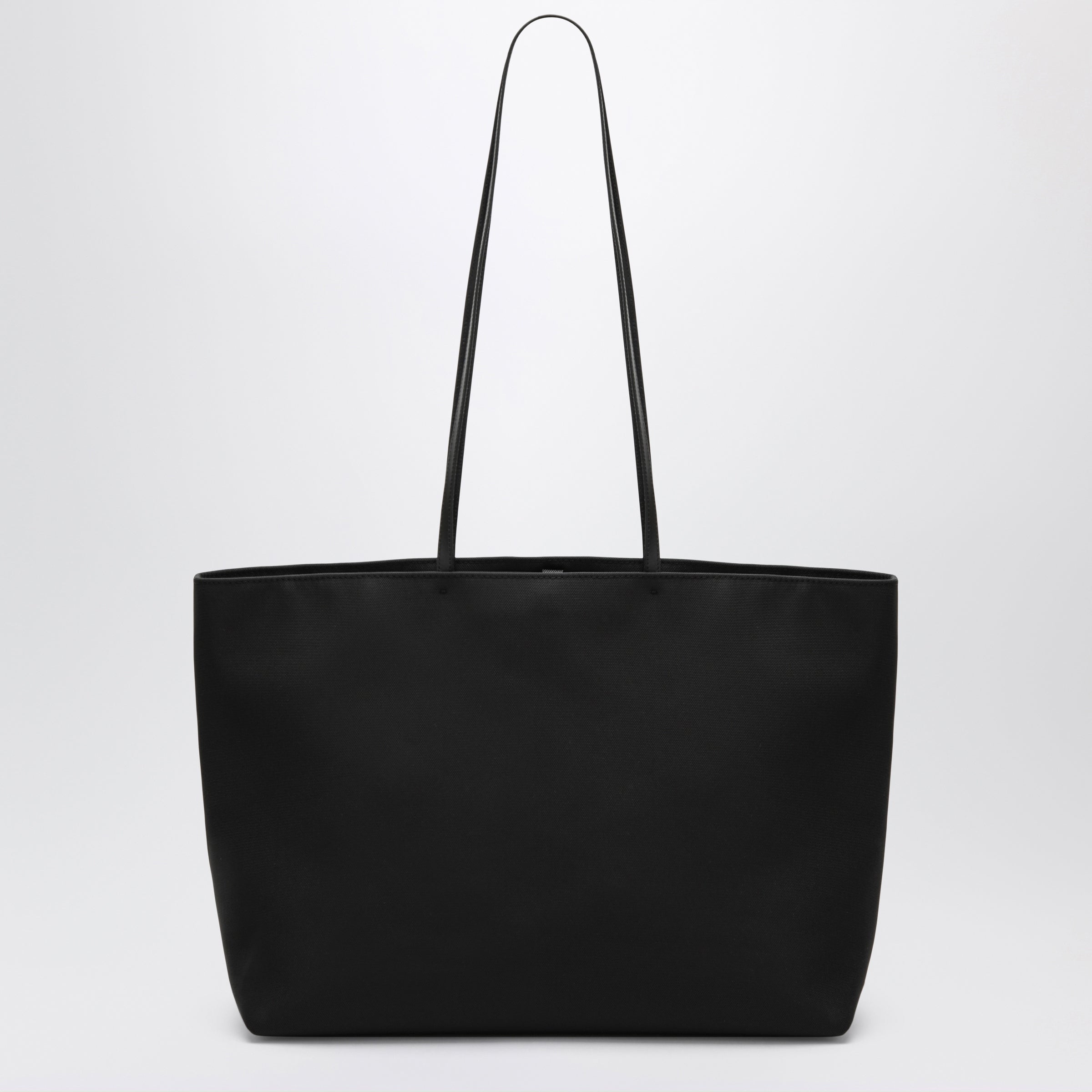 Parcel tote bag in black twill Parcel tote bag in black twill
