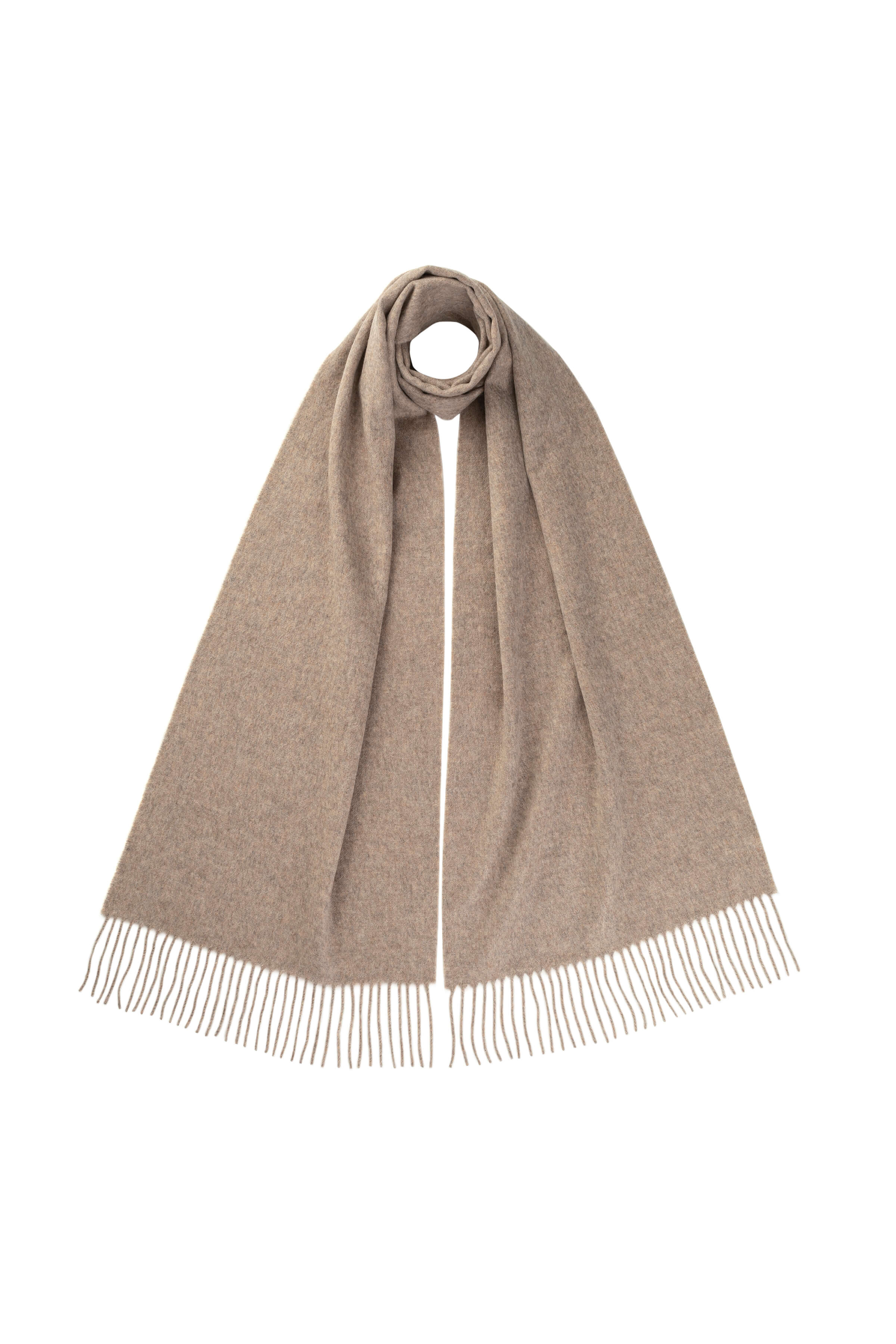 Light Brown Wide Cashmere Scarf Light Brown Wide Cashmere Scarf