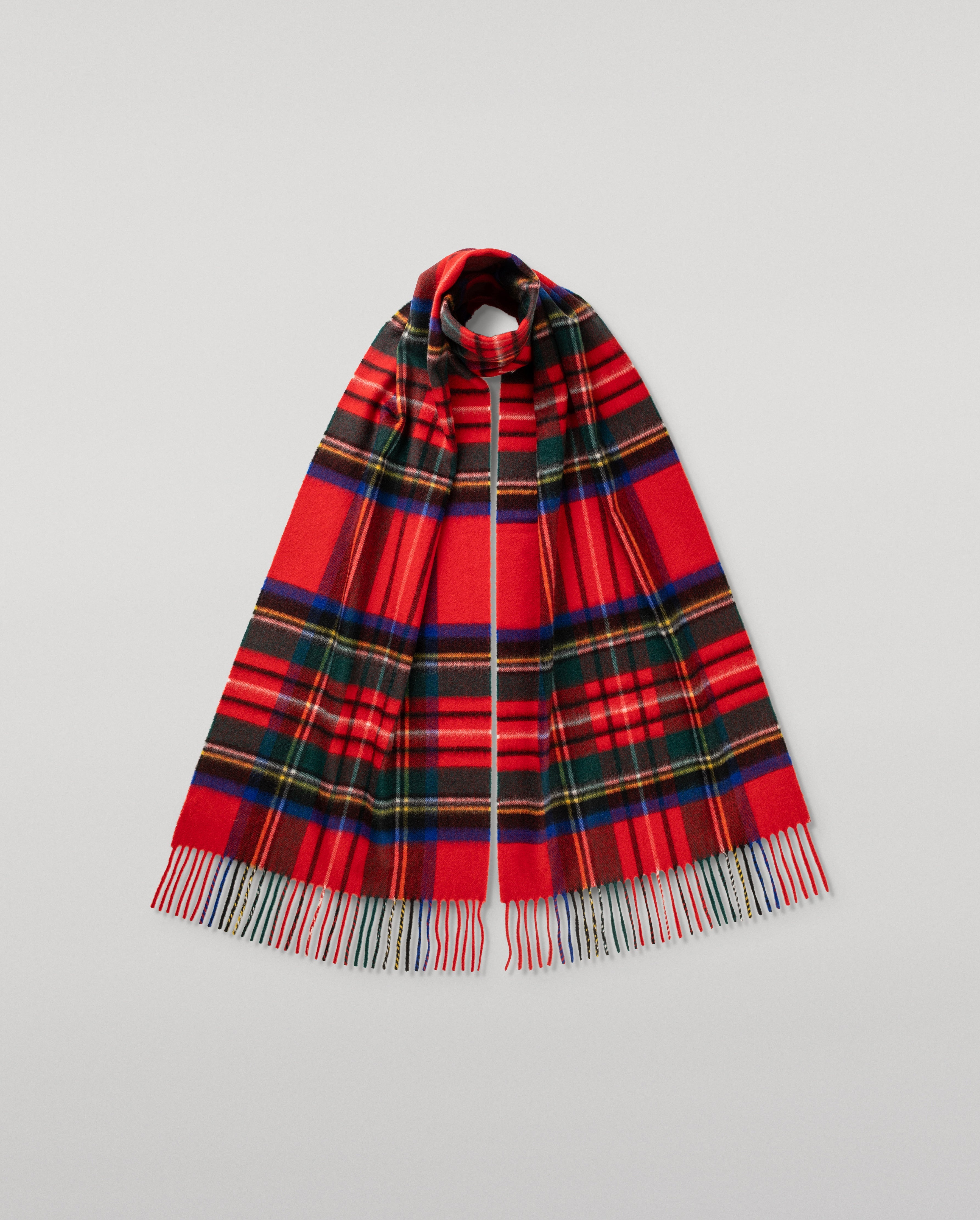Royal Stewart Tartan Merino Scarf Royal Stewart Tartan Merino Scarf