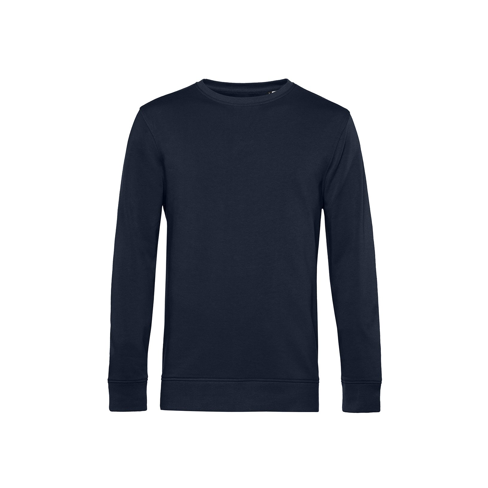 Organic Essential Sweatshirt: Mens – Navy Blue Organic Essential Sweatshirt: Mens – Navy Blue
