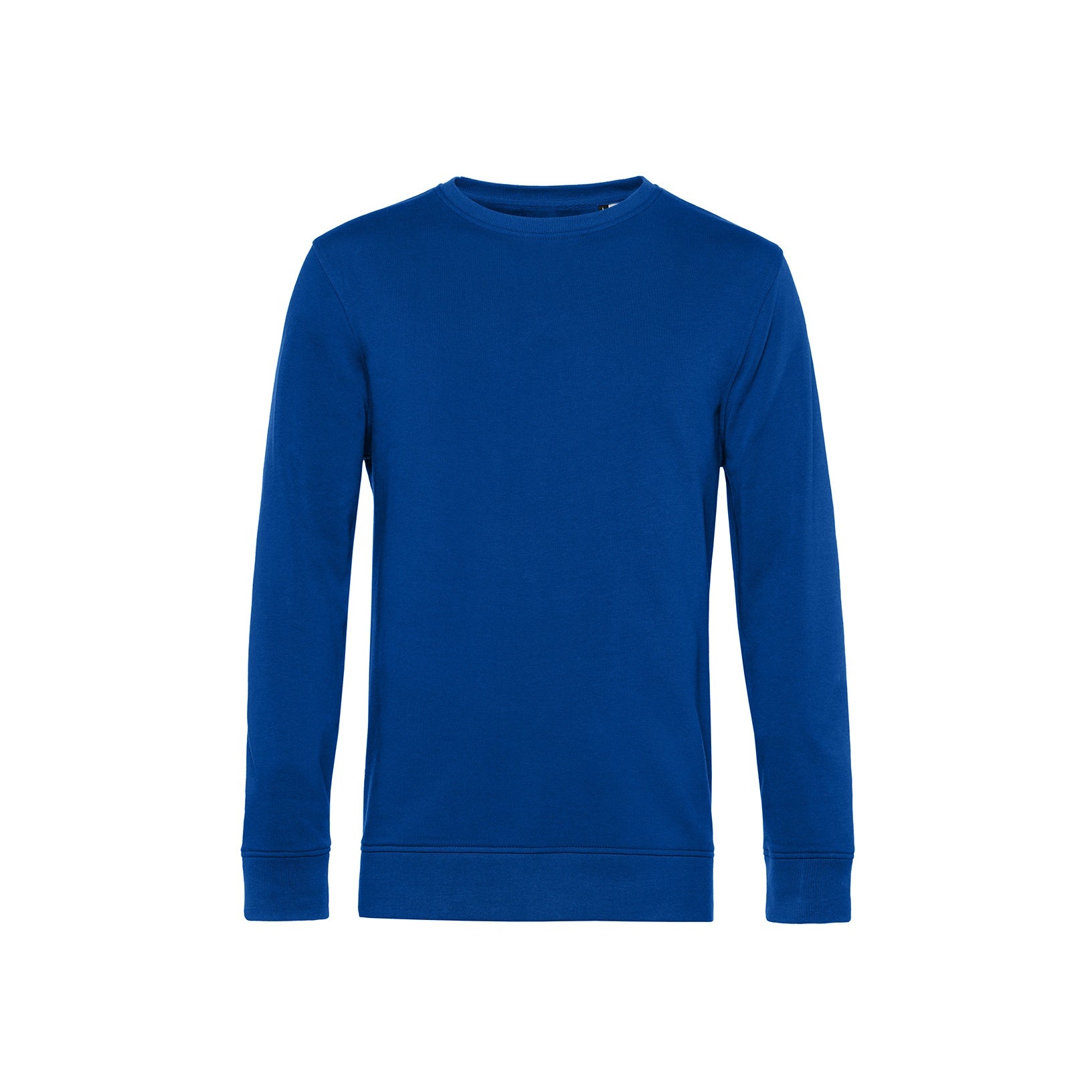 Organic Essential Sweatshirt: Mens – M Royal Blue Organic Essential Sweatshirt: Mens – M Royal Blue