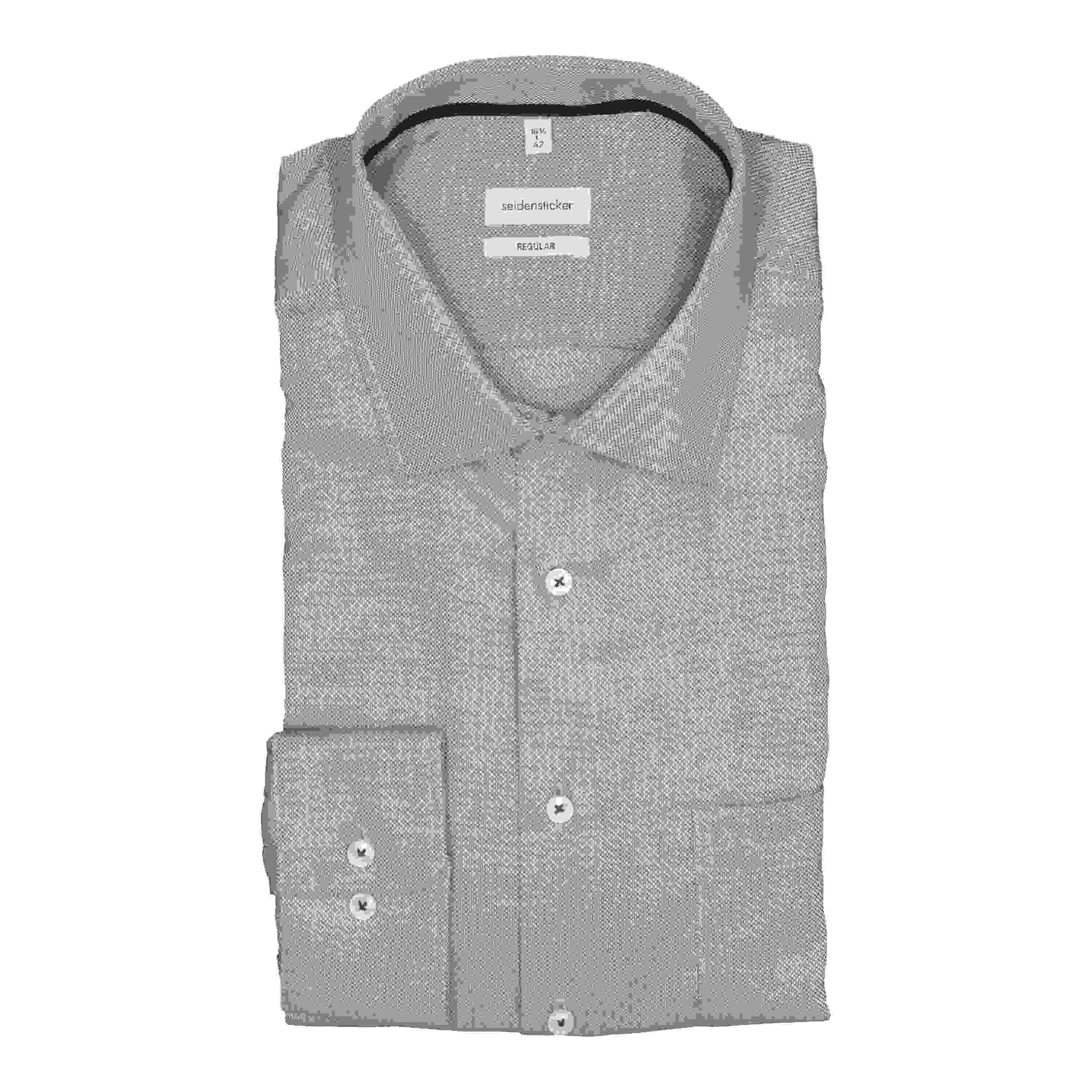 Seidensticker Regular Fit Oxford Shirt – Brown . Seidensticker Regular Fit Oxford Shirt – Brown .