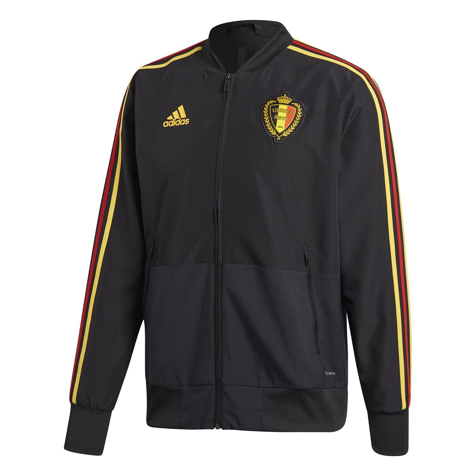 adidas Belgium Presentation Jacket – – Black – L Black adidas Belgium Presentation Jacket – – Black – L Black
