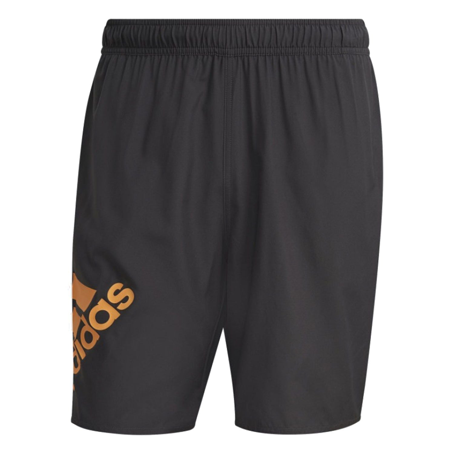adidas Classic-Length Logo Swim Shorts – Black – Black adidas Classic-Length Logo Swim Shorts – Black – Black
