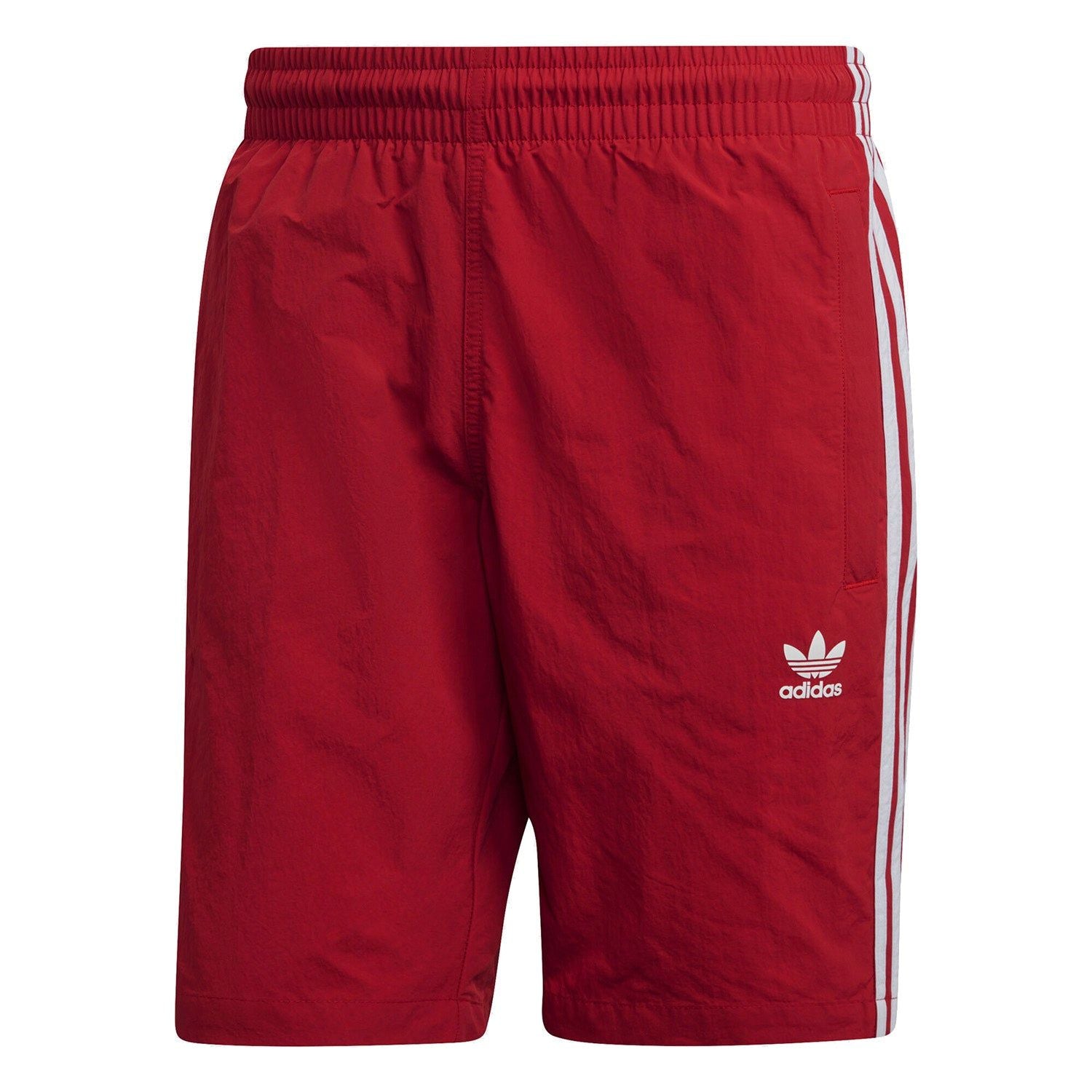 adidas Originals Stripe Swim Shorts – Red – Red adidas Originals Stripe Swim Shorts – Red – Red