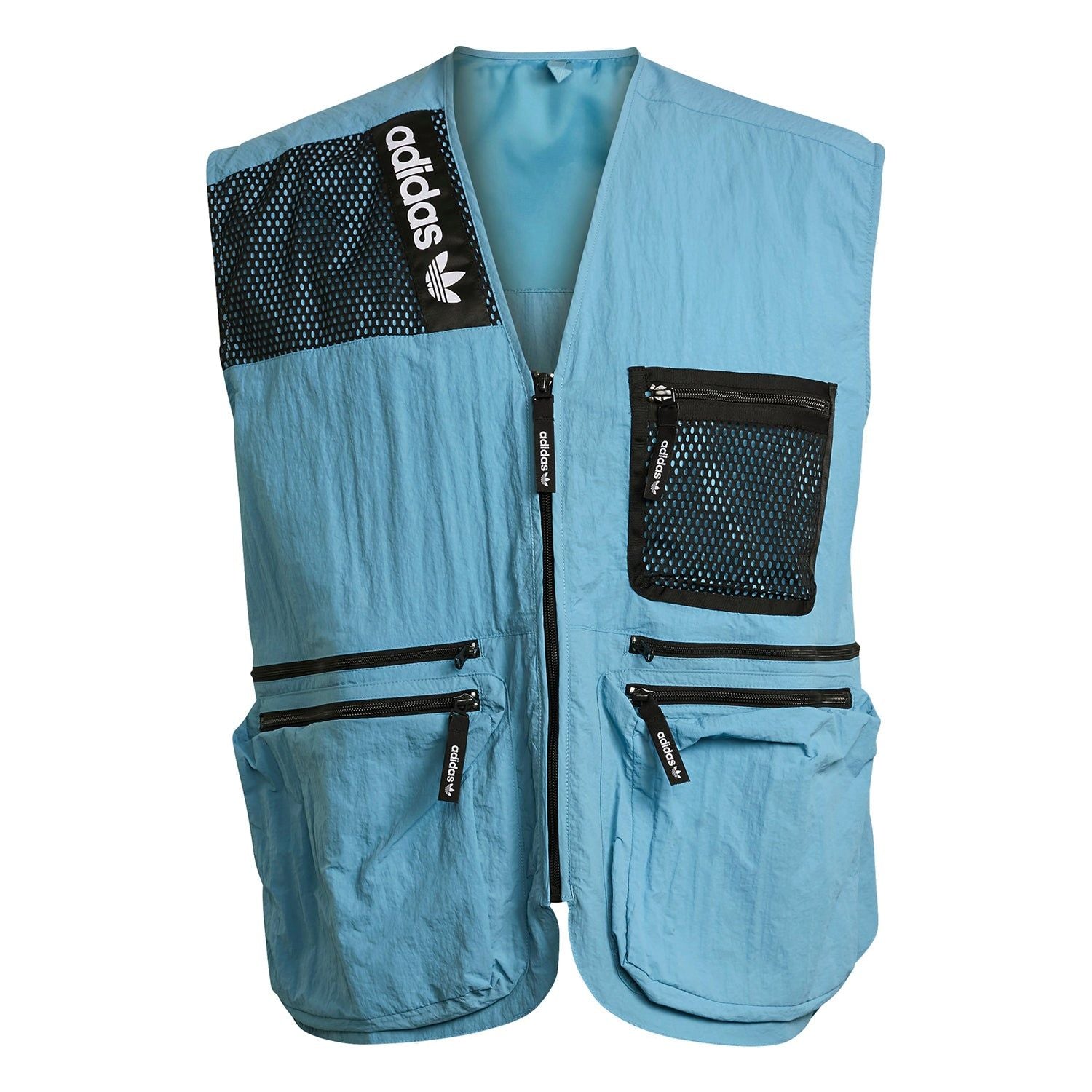 adidas Originals ADV Adventure Cargo Vest – Blue – L Blue