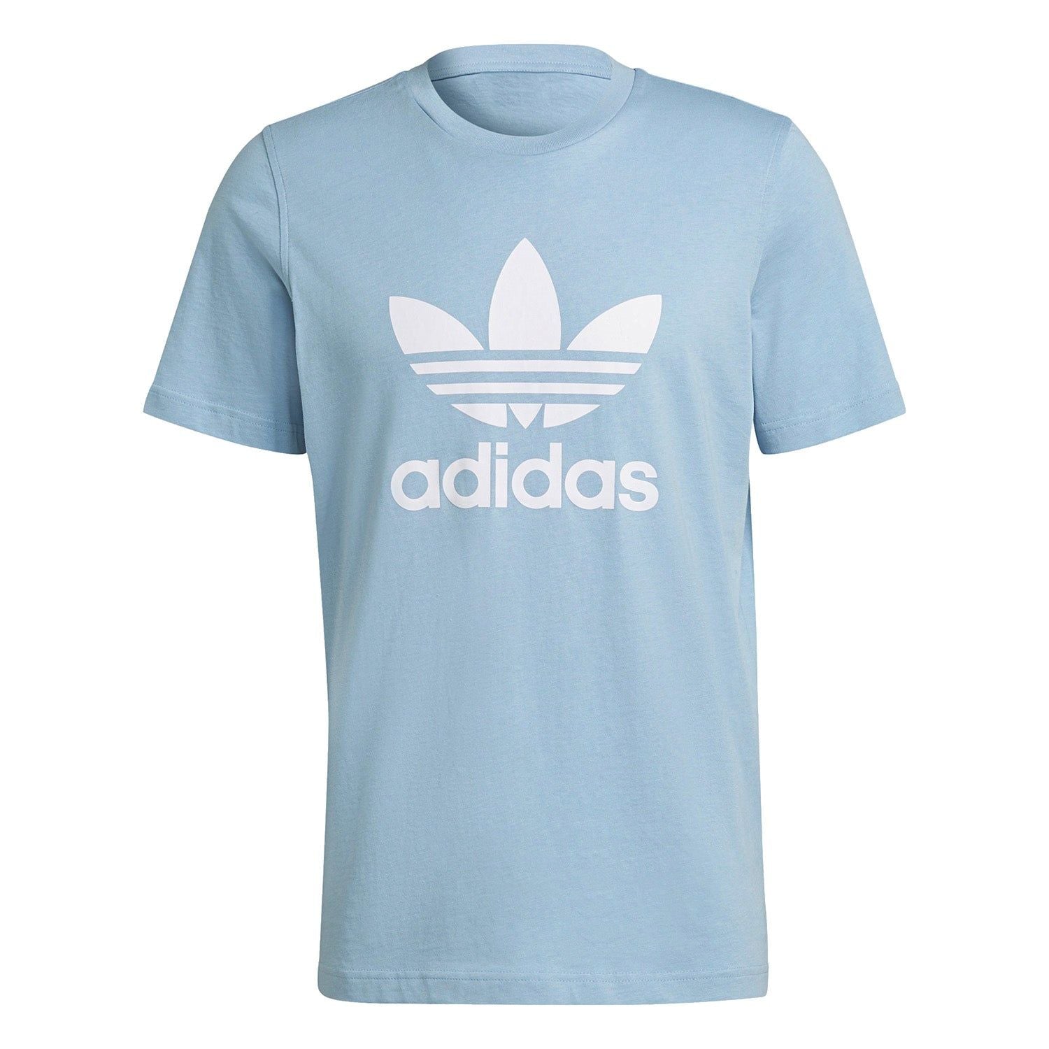 adidas Originals Adicolor Classics Trefoil Shirt – Ambient Sky Blue – M Blue