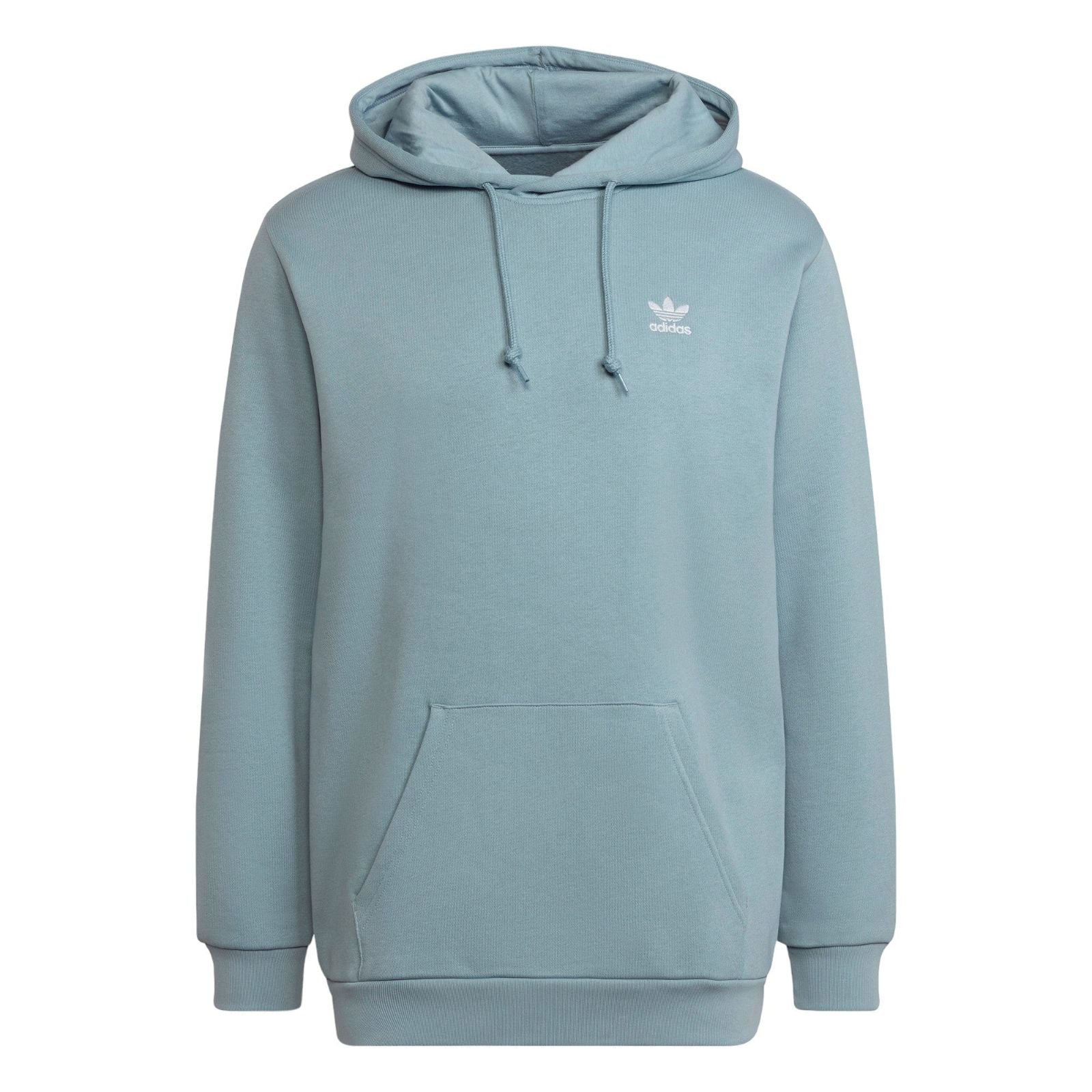 adidas Originals Adicolor Essentials Trefoil Hoodie – Magic Grey – Blue adidas Originals Adicolor Essentials Trefoil Hoodie – Magic Grey – Blue
