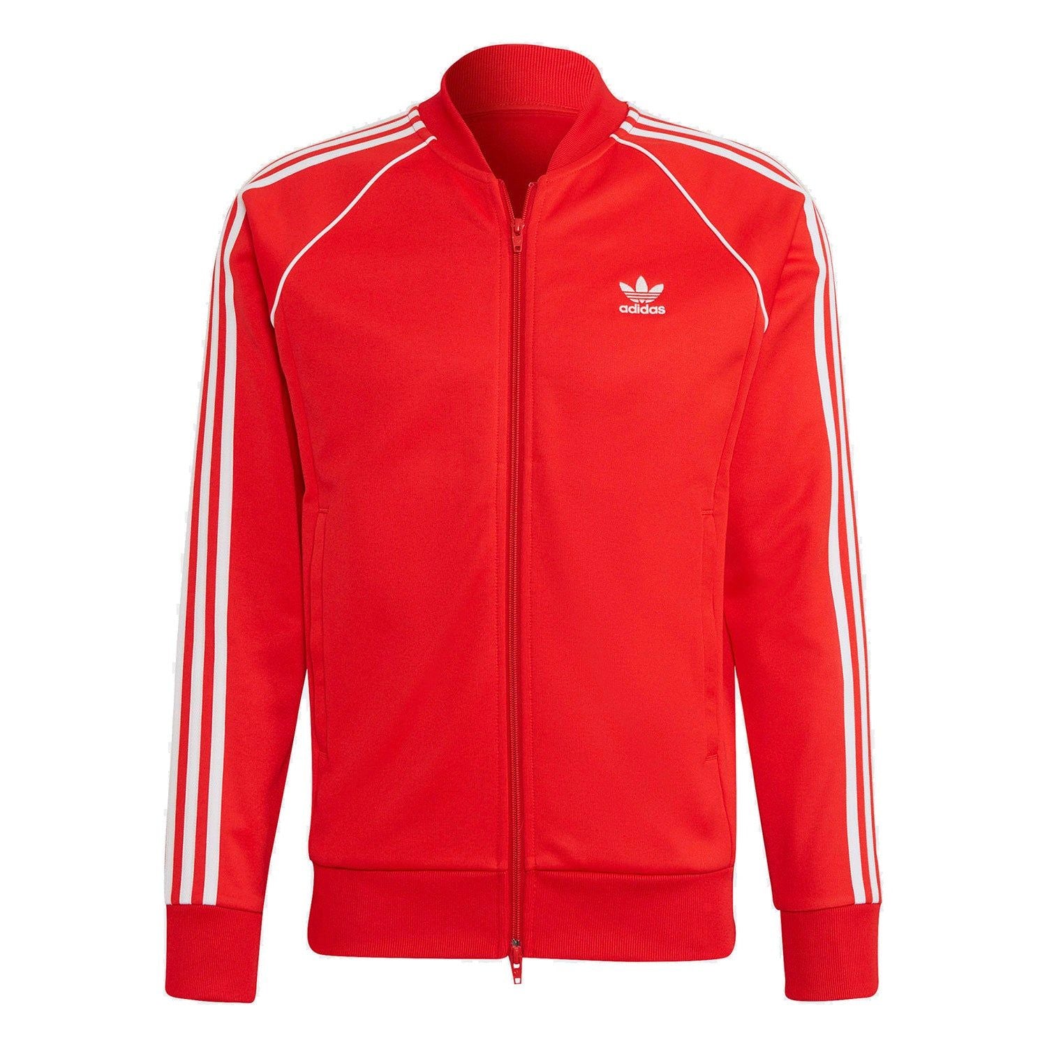 adidas Originals Adicolor Primeblue SST Superstar Track Jacket – Red – Red adidas Originals Adicolor Primeblue SST Superstar Track Jacket – Red – Red