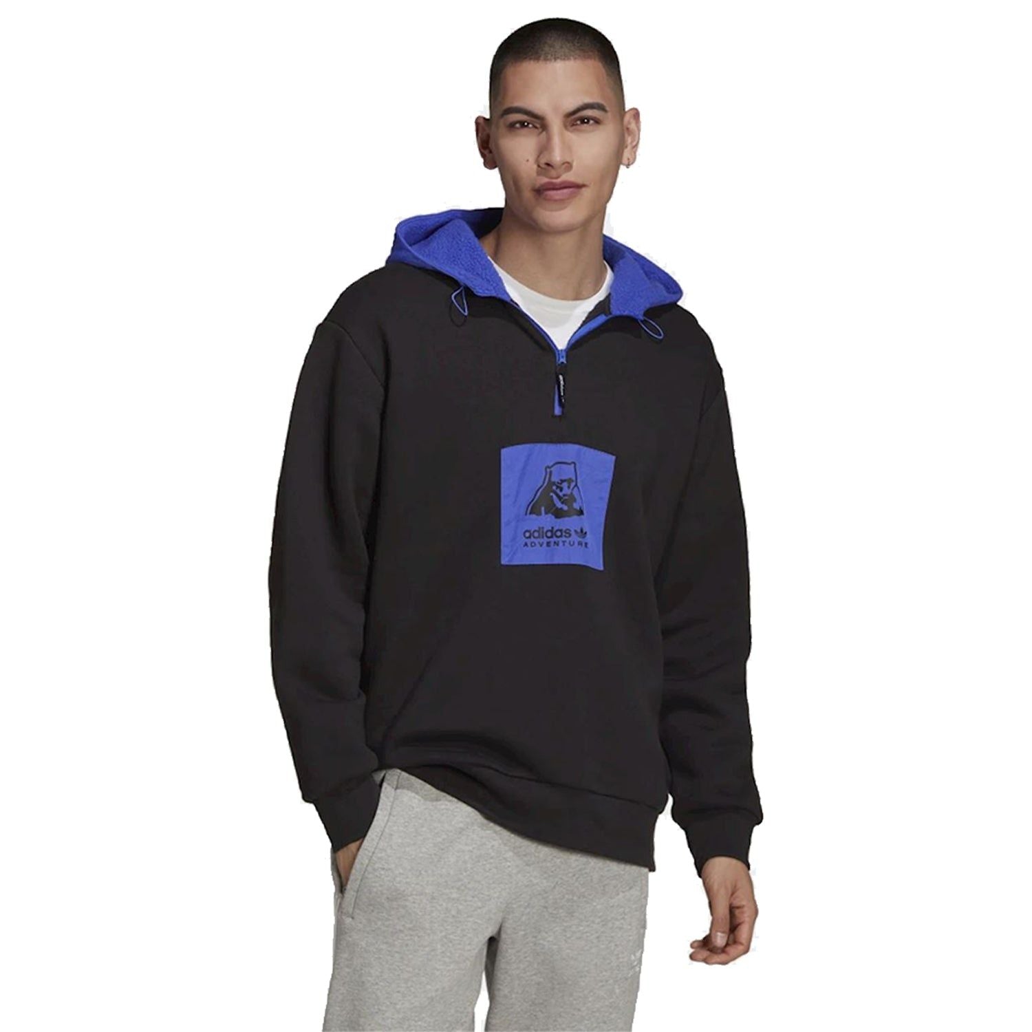 adidas Originals Adventure Polar Bear Hoodie – Black – S Black adidas Originals Adventure Polar Bear Hoodie – Black – S Black