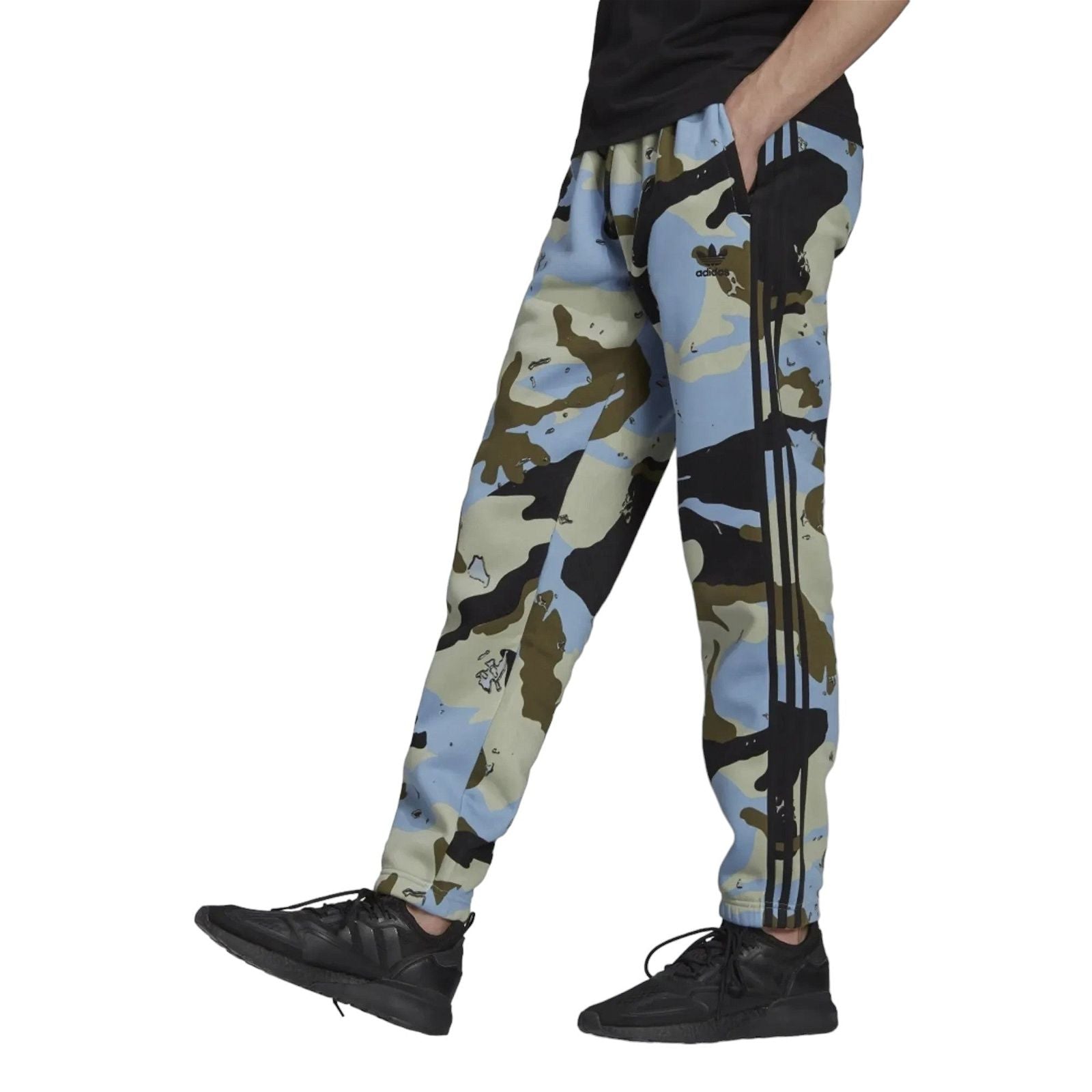 adidas Originals Camo Sweatpants Joggers – Blue – Blue adidas Originals Camo Sweatpants Joggers – Blue – Blue