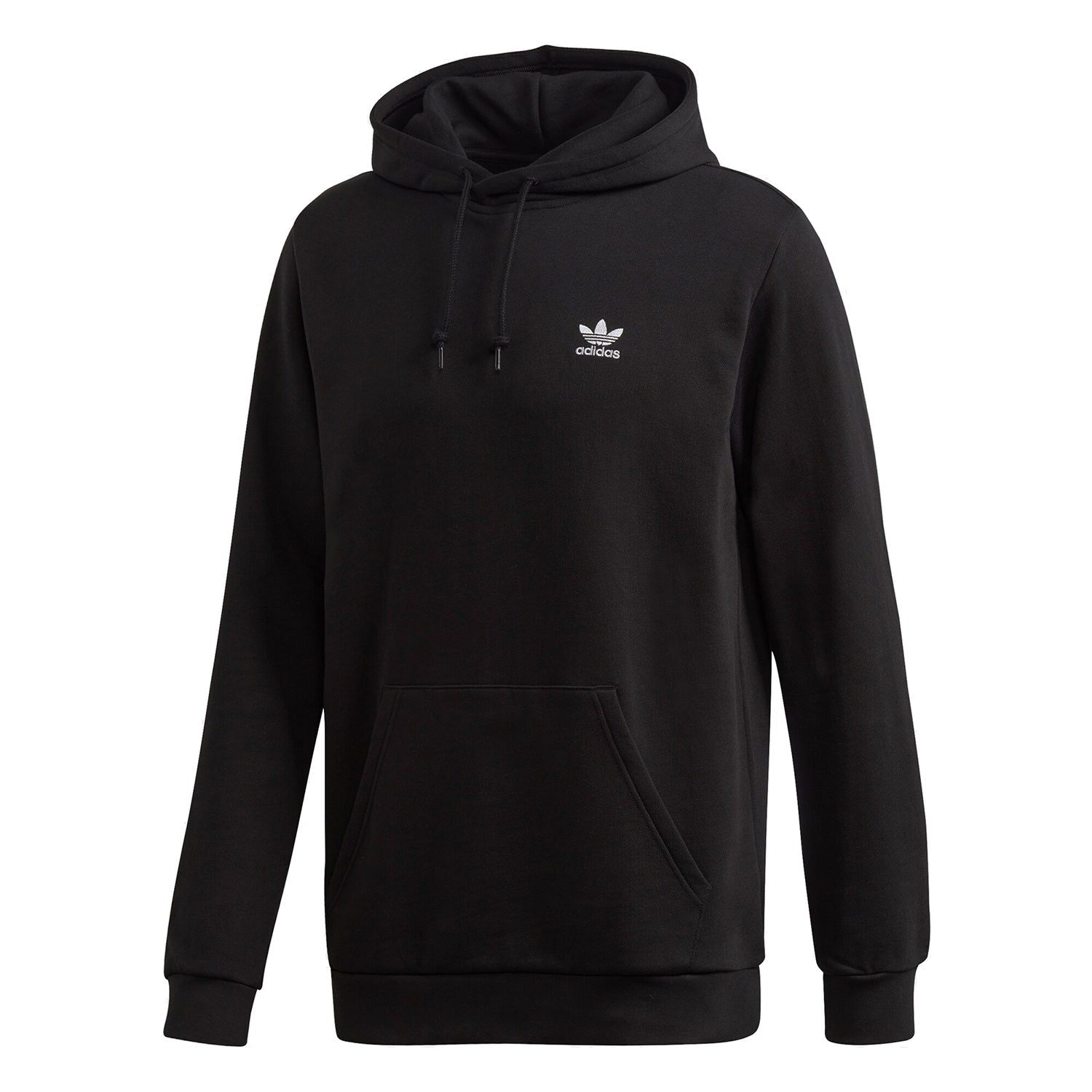 adidas Originals Loungewear Trefoil Essentials Hoodie – Black – S Black adidas Originals Loungewear Trefoil Essentials Hoodie – Black – S Black
