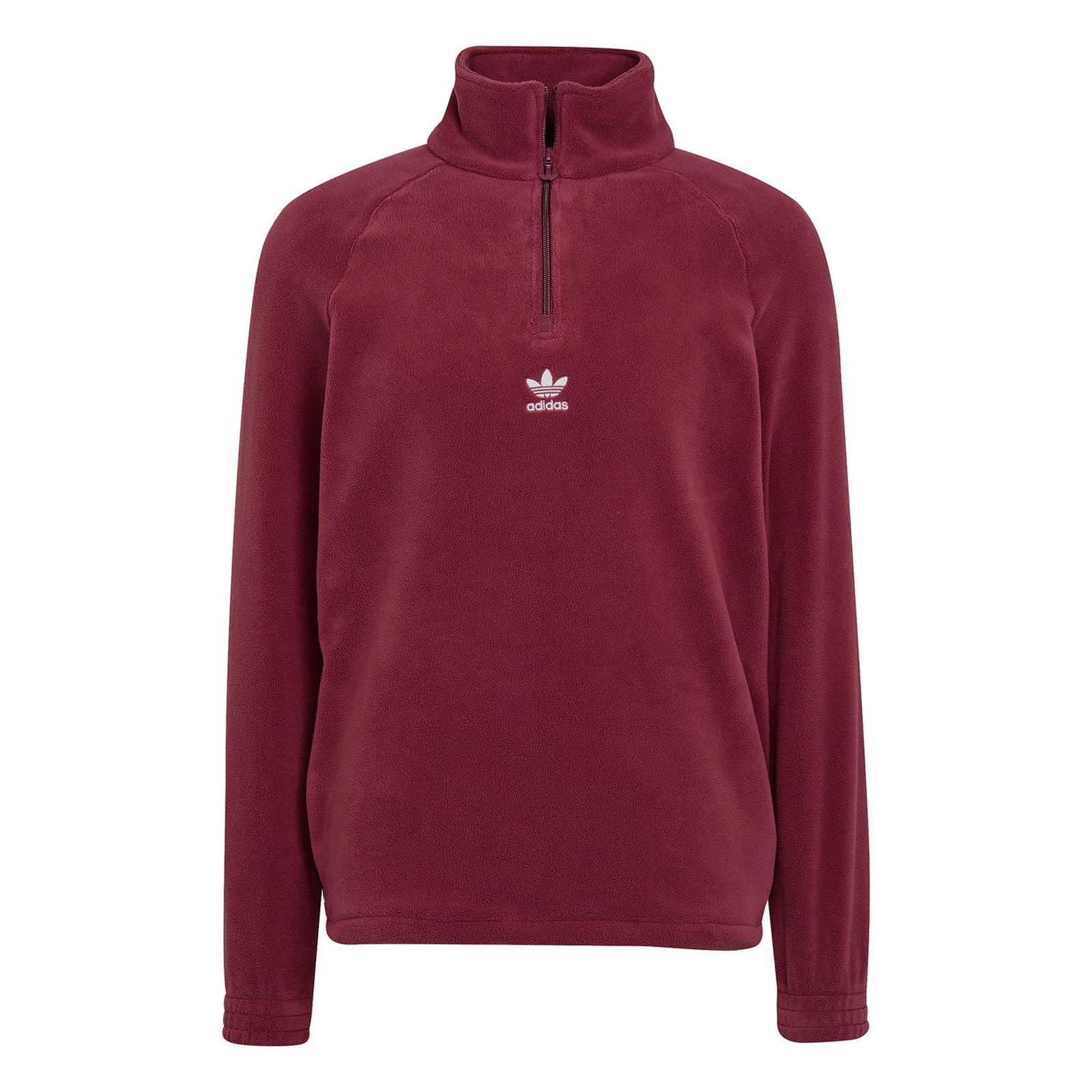 adidas Originals Polar Half Zip Sweatshirt – Burgundy – Burgundy adidas Originals Polar Half Zip Sweatshirt – Burgundy – Burgundy