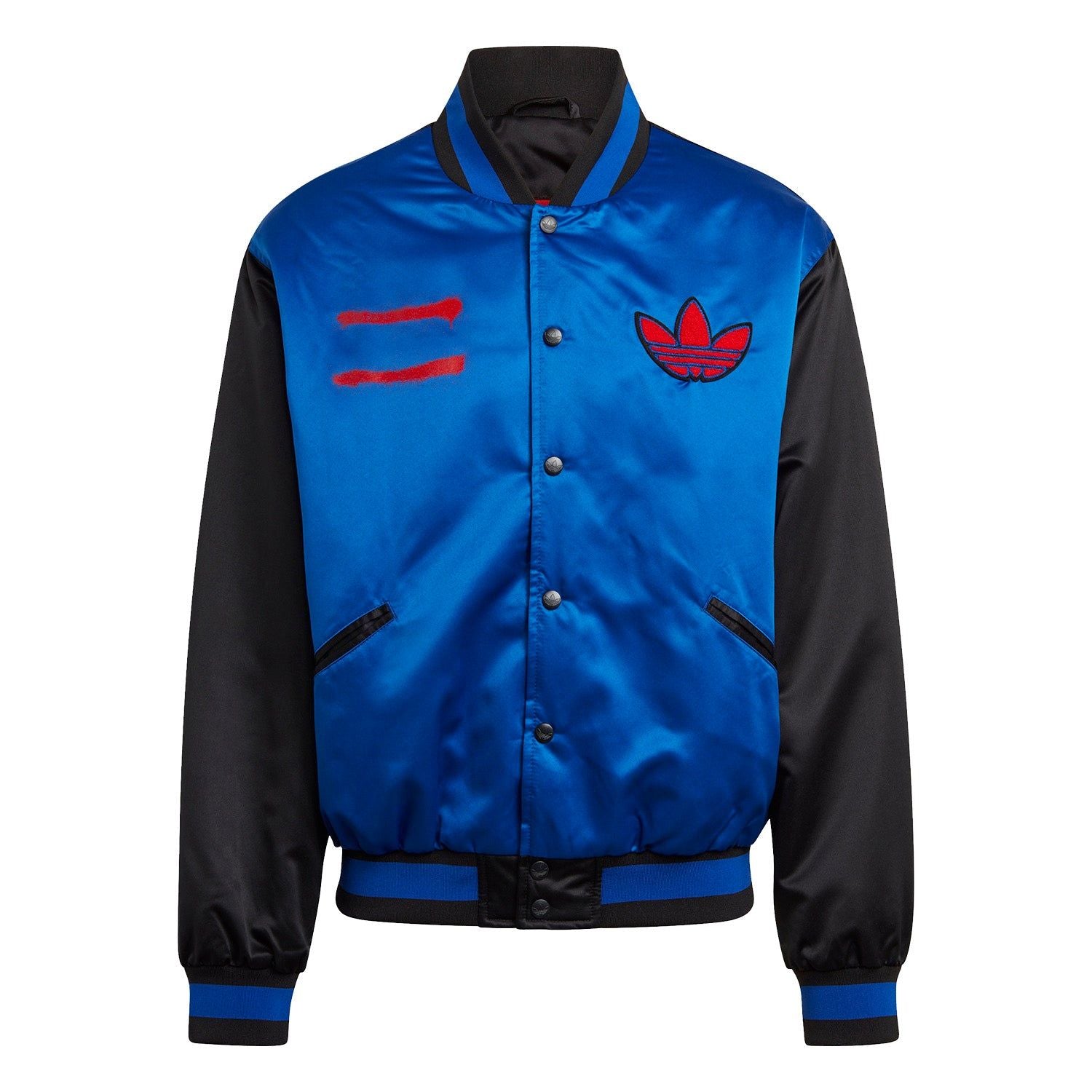 adidas Originals Run-DMC Collegiate Varsity Jacket – Blue – L Blue