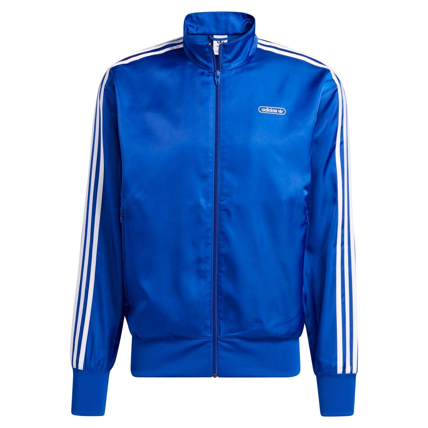 adidas Originals Satin Firebird Track Jacket – Blue – L Blue adidas Originals Satin Firebird Track Jacket – Blue – L Blue