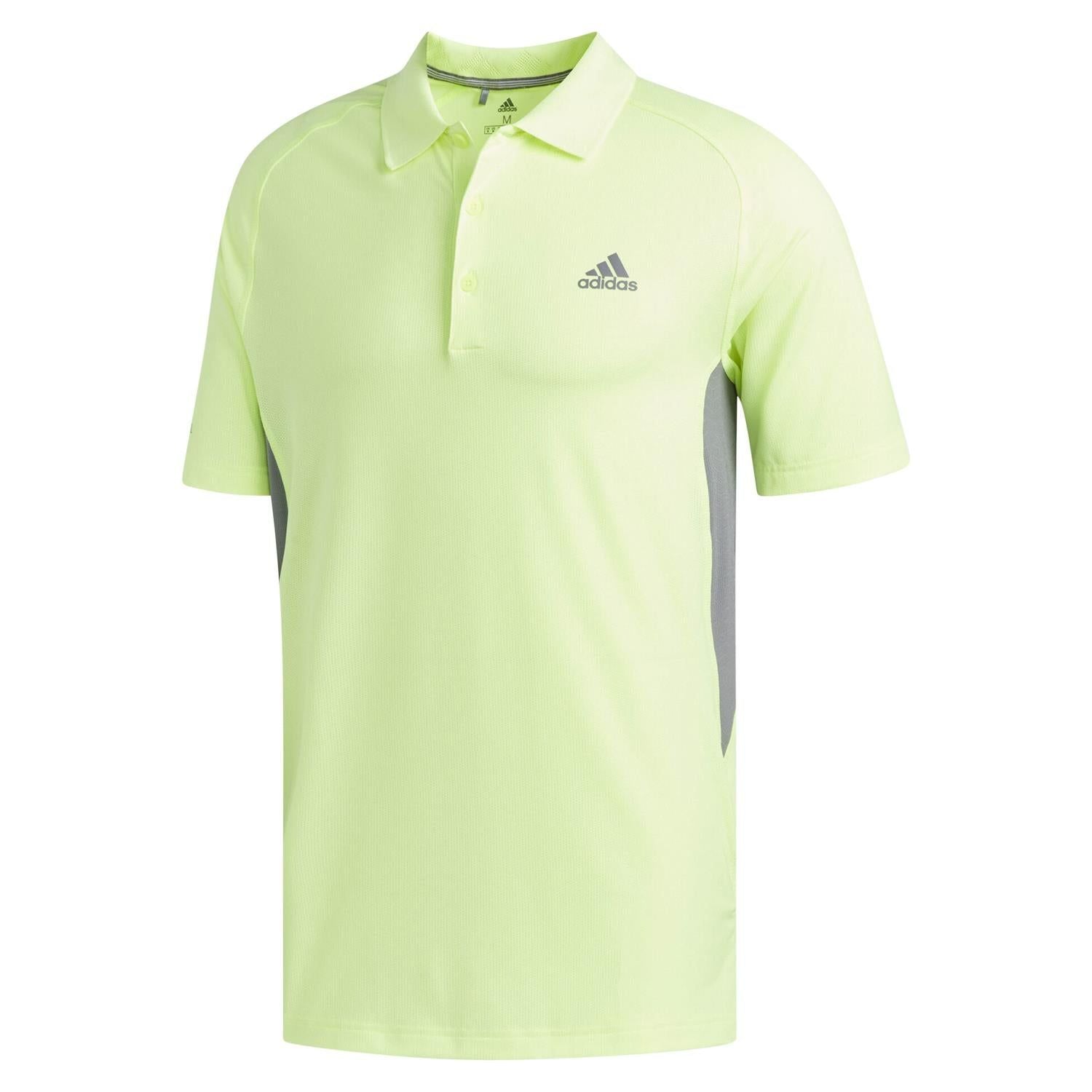 adidas Ultimate Climacool Solid Polo Shirt – Yellow – S Yellow adidas Ultimate Climacool Solid Polo Shirt – Yellow – S Yellow